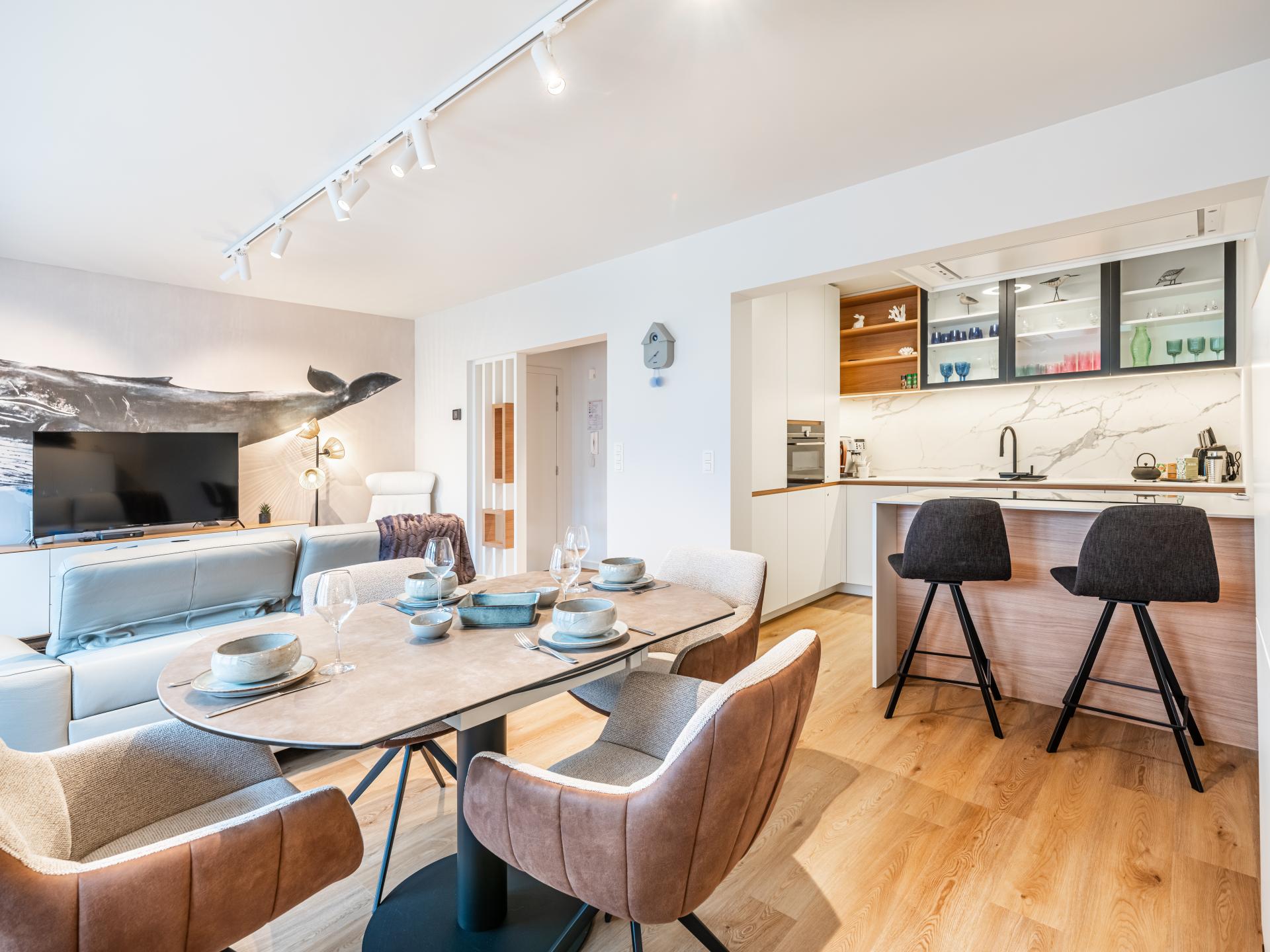 Appartement in het centrum van Koksijde, 300 m van zee (4 pers.) - foto 3