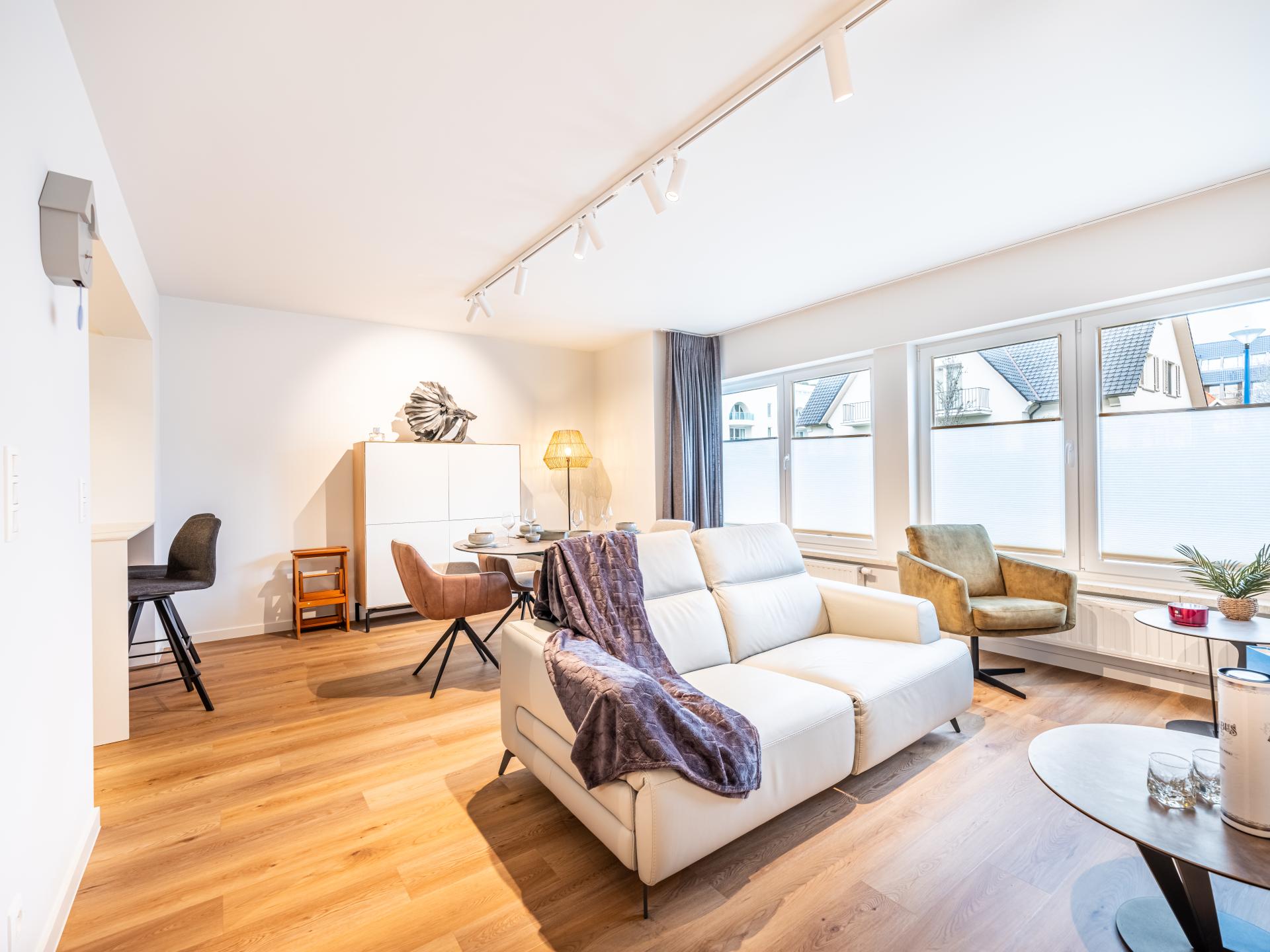 Appartement in het centrum van Koksijde, 300 m van zee (4 pers.) - foto 1