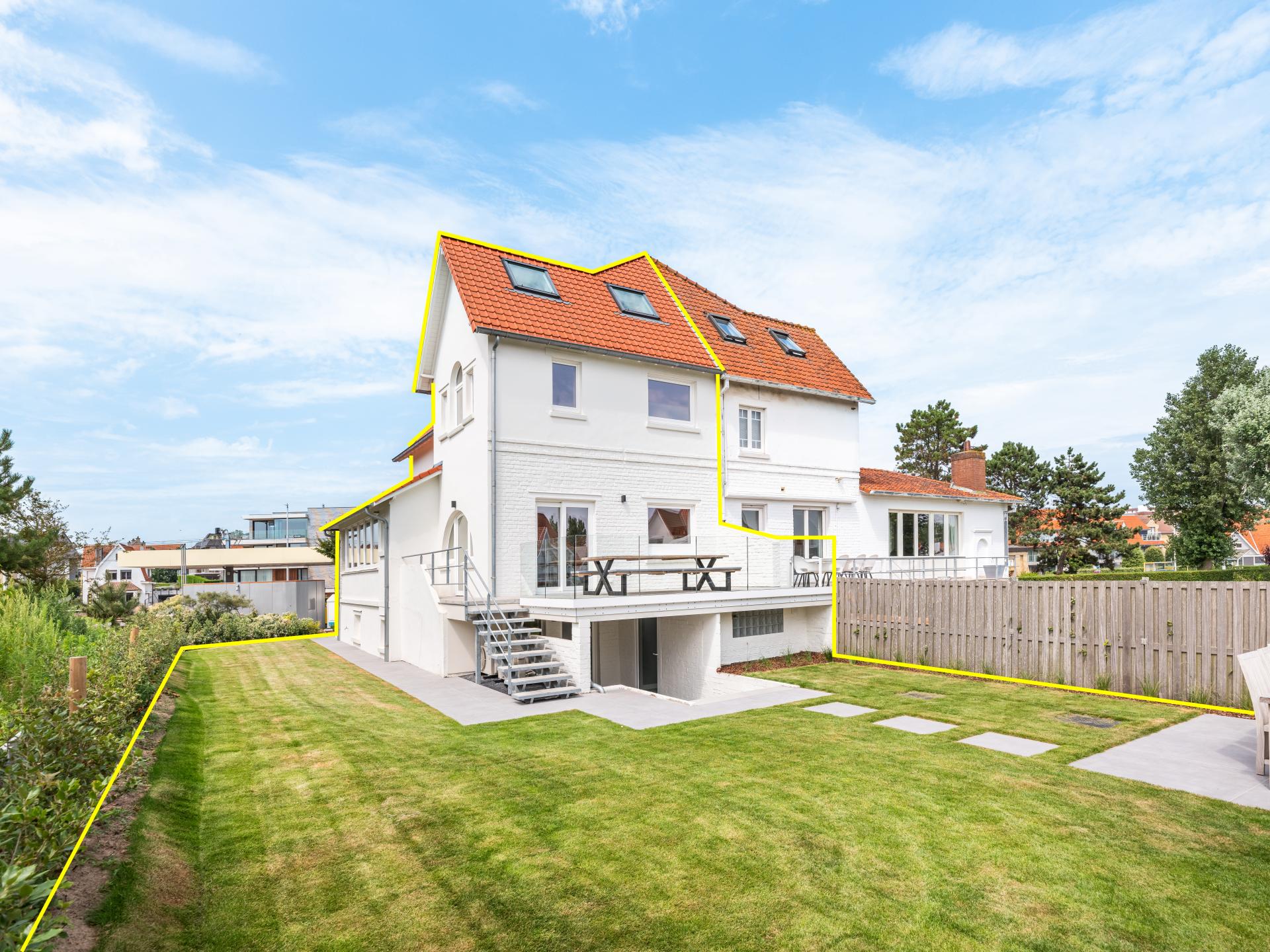 Gerenoveerde kustvilla voor 8 personen met tuin op 400m van strand - foto 1