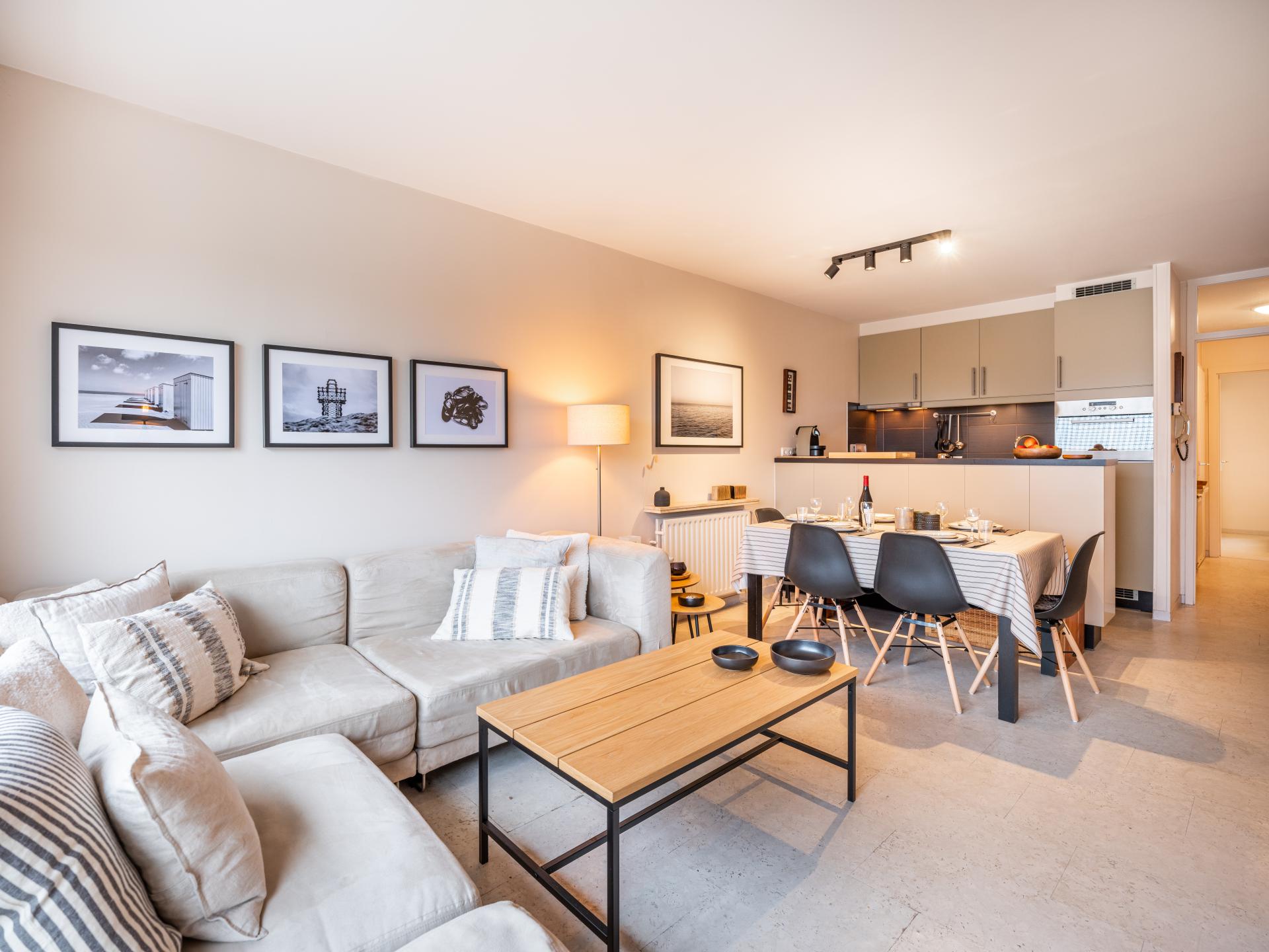 Licht appartement op 100m van strand en centrum in Koksijde - foto 8