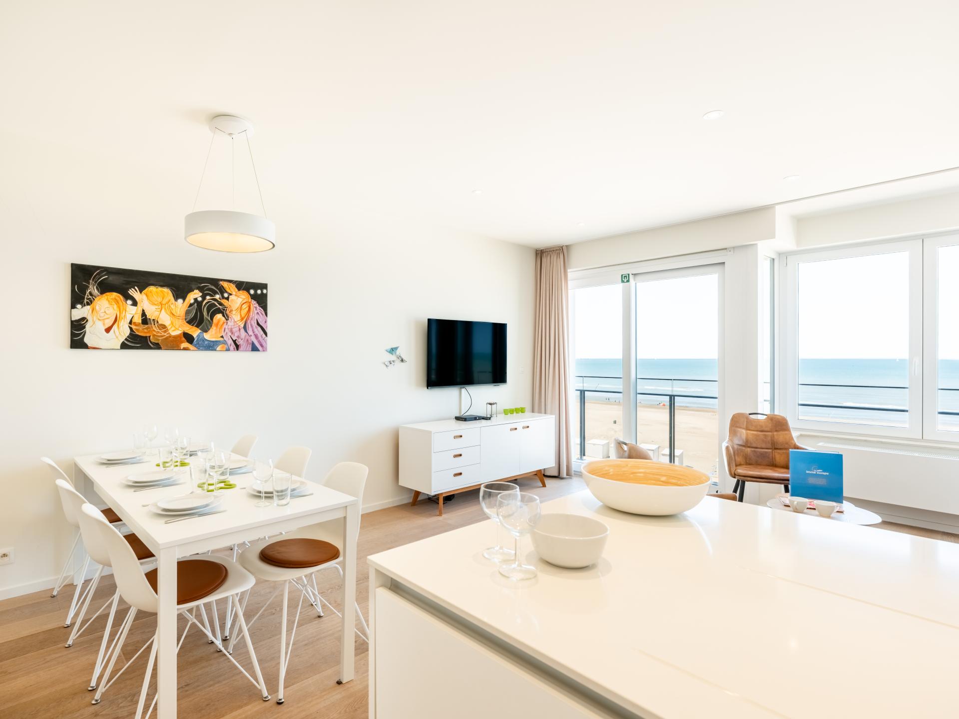 5-persoons luxe appartement met frontaal zeezicht in Koksijde - foto 13