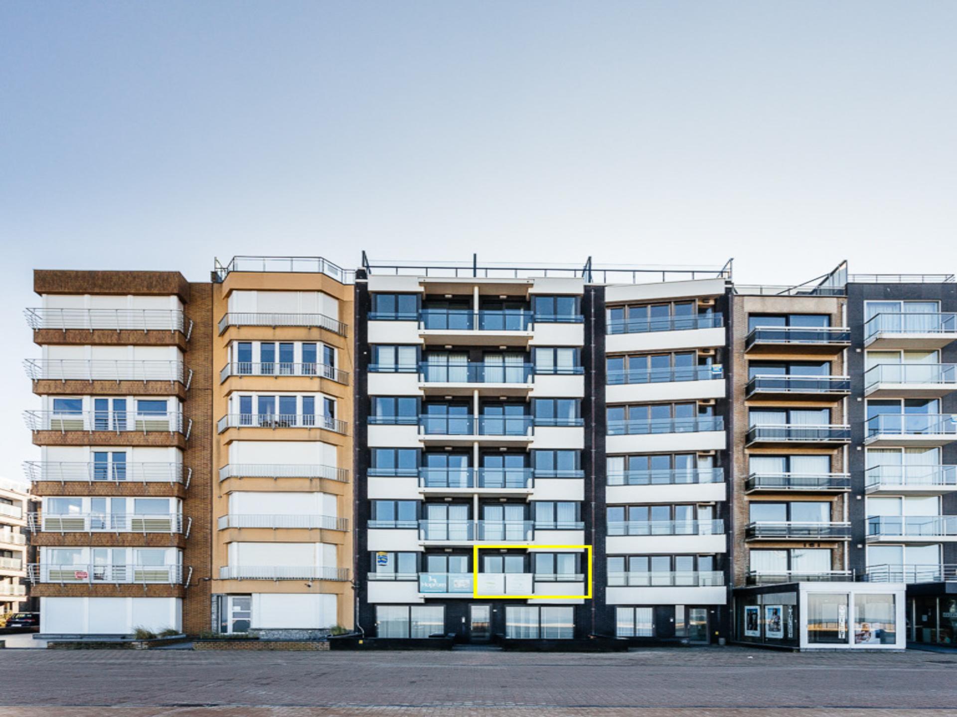 Frontaal zeezicht appartement voor 5 personen op 10 meter van het strand - foto 5