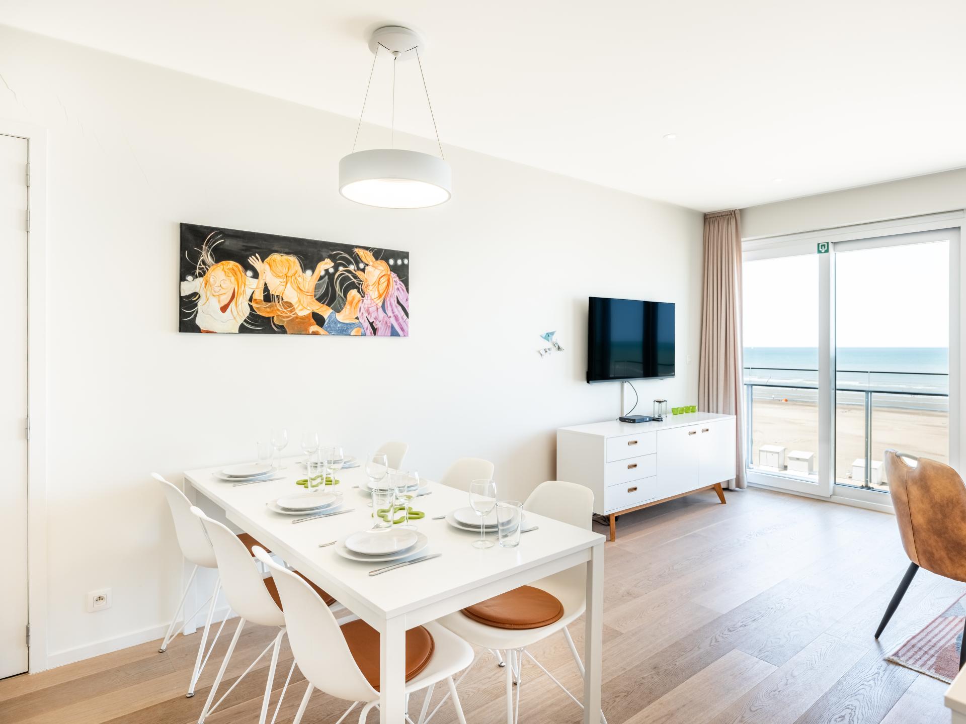 5-persoons luxe appartement met frontaal zeezicht in Koksijde - foto 12