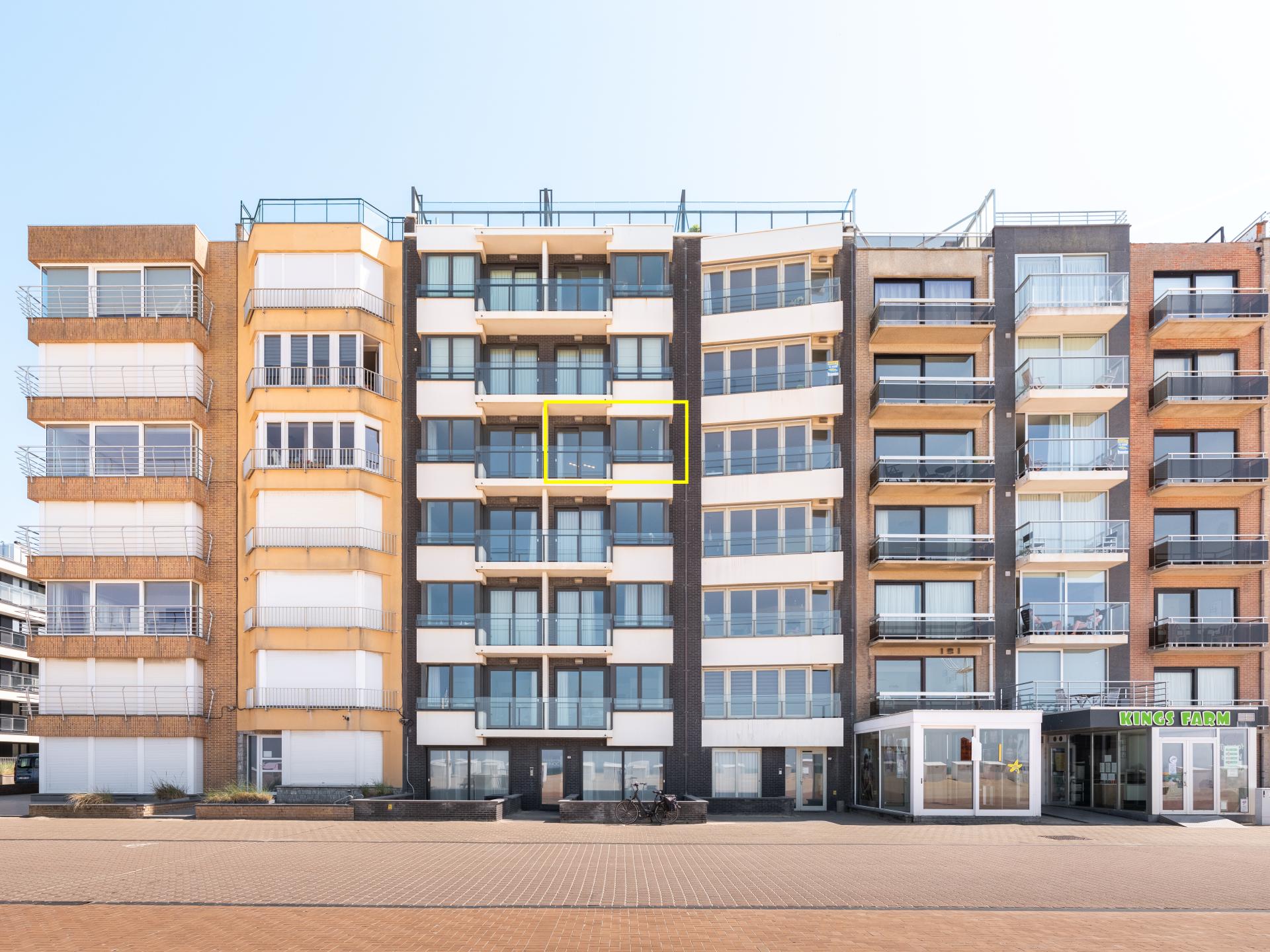 Frontaal zeezicht appartement op 10 meter van het strand in Koksijde - foto 20