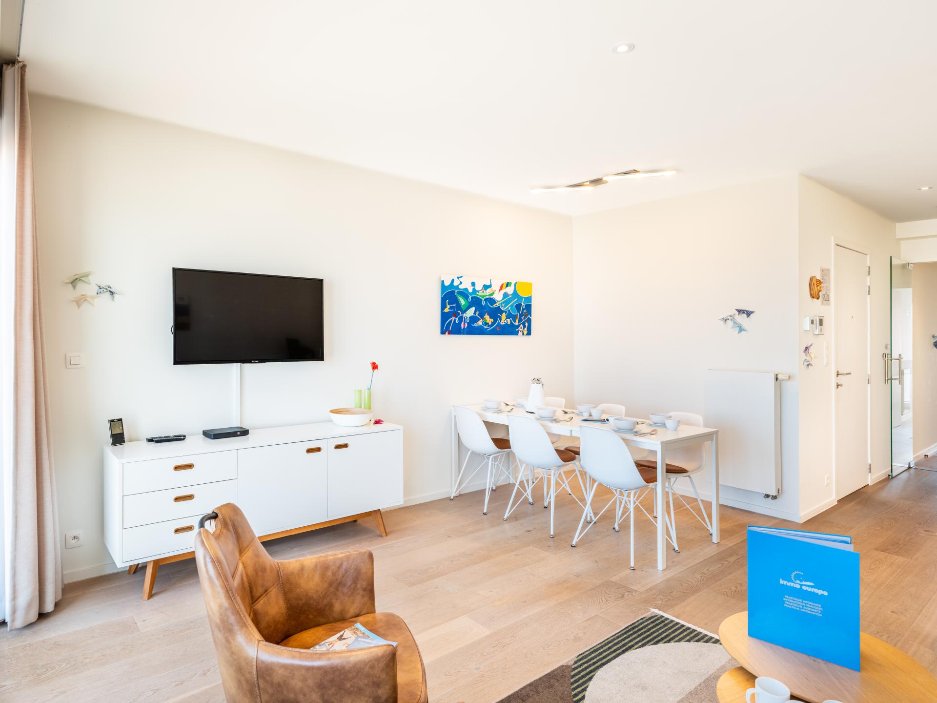 Frontaal zeezicht appartement op 10 meter van het strand in Koksijde - foto 6