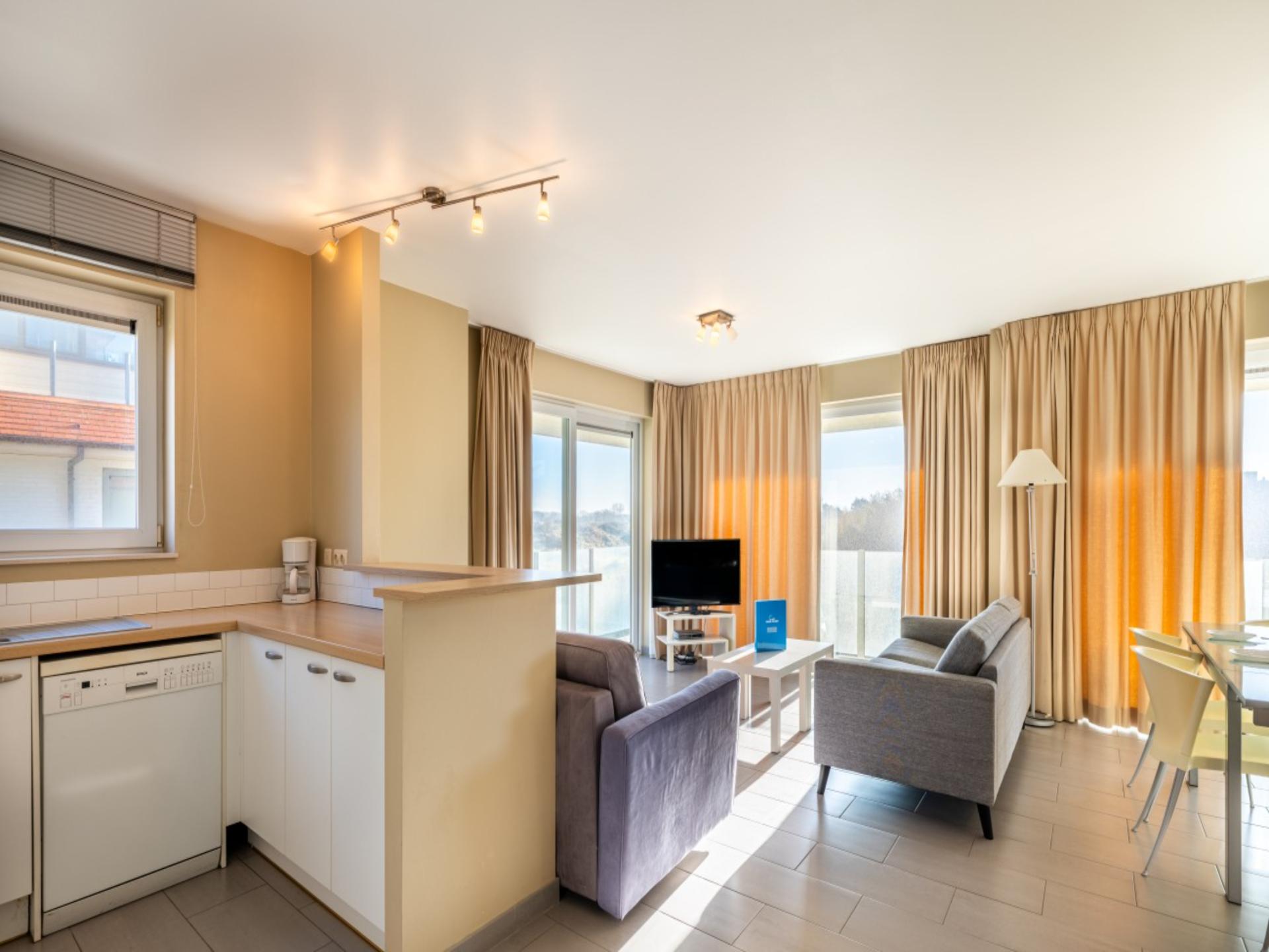 Aan zee: 7-persoons appartement met duinzicht in Koksijde - foto 7