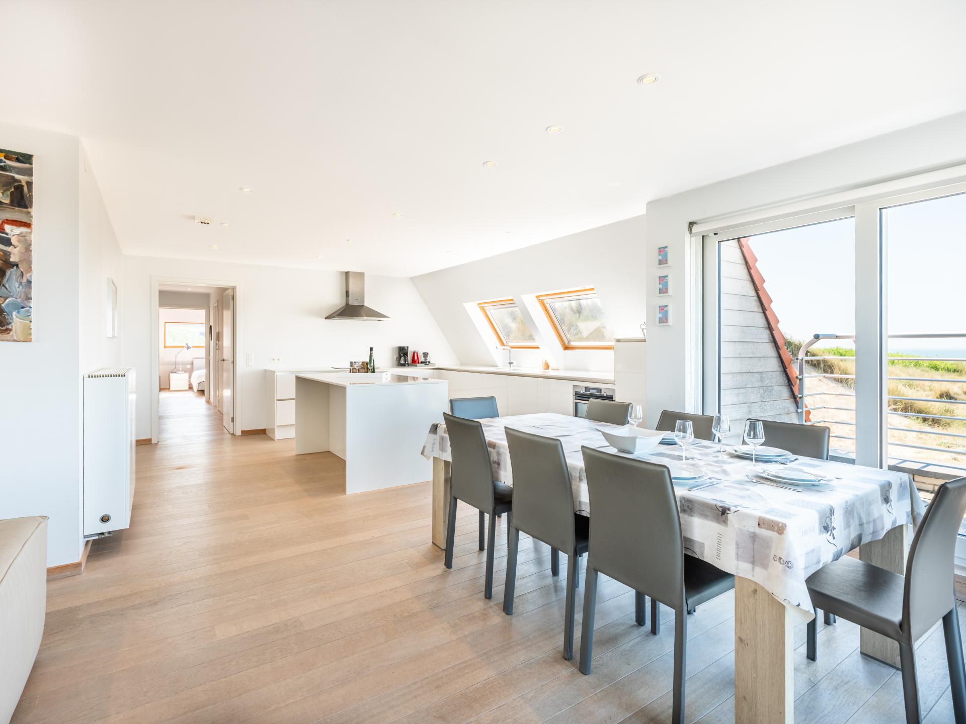 Centraal gelegen appartement aan zee in Koksijde voor 8 personen - foto 8