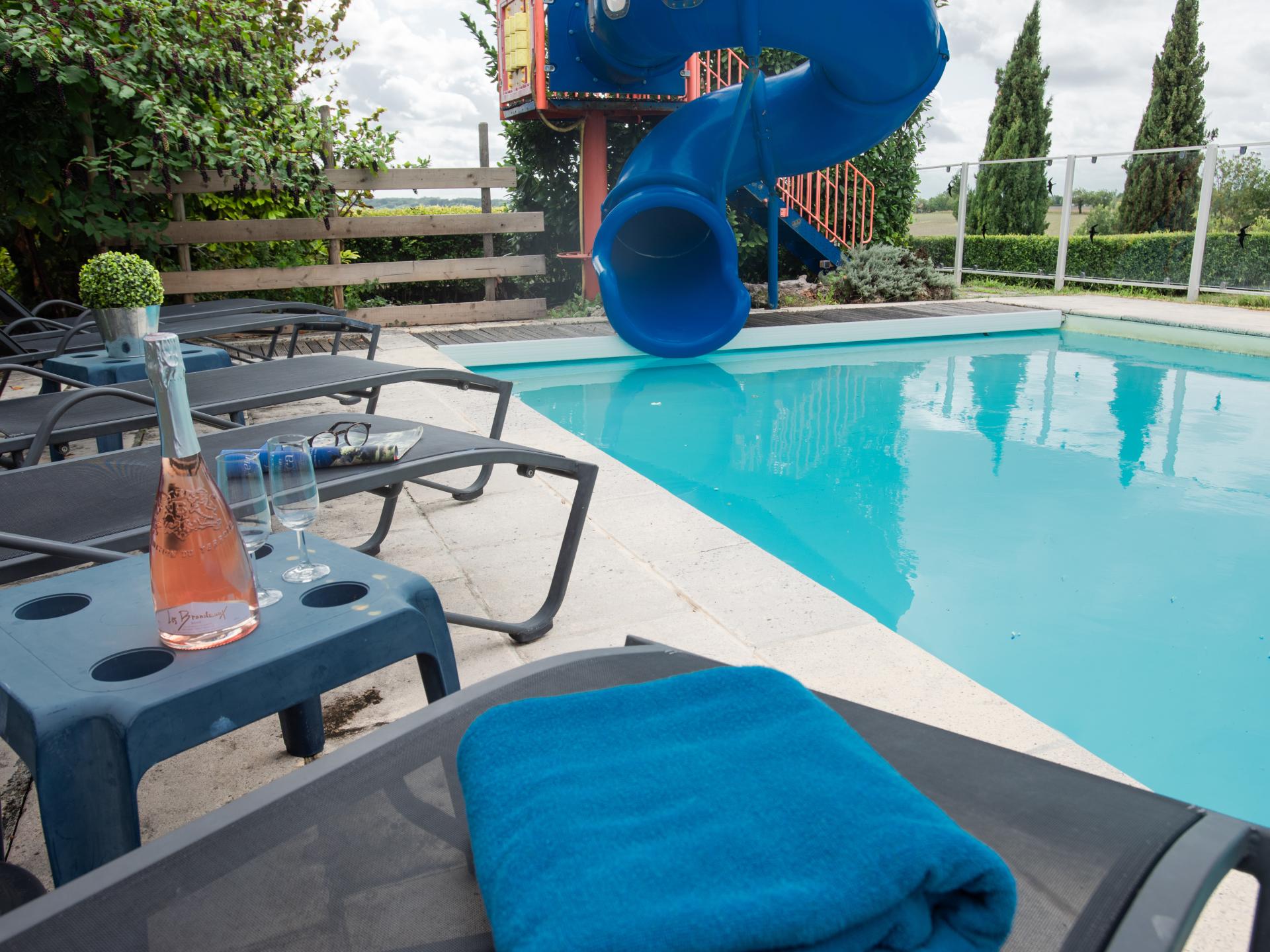 Familievilla met privézwembad en glijbaan in de Dordogne, 12 pers. - foto 2