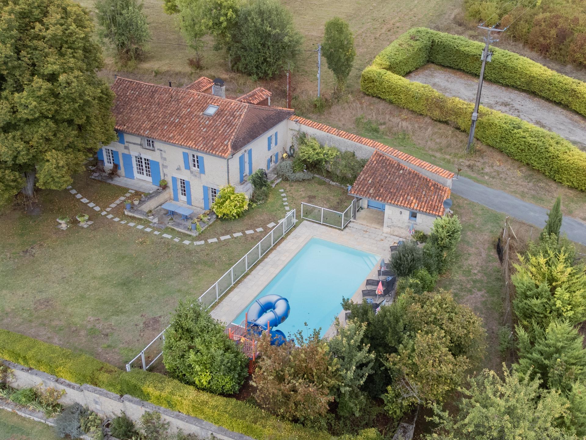 Familievilla met privézwembad en glijbaan in de Dordogne, 12 pers. - foto 8