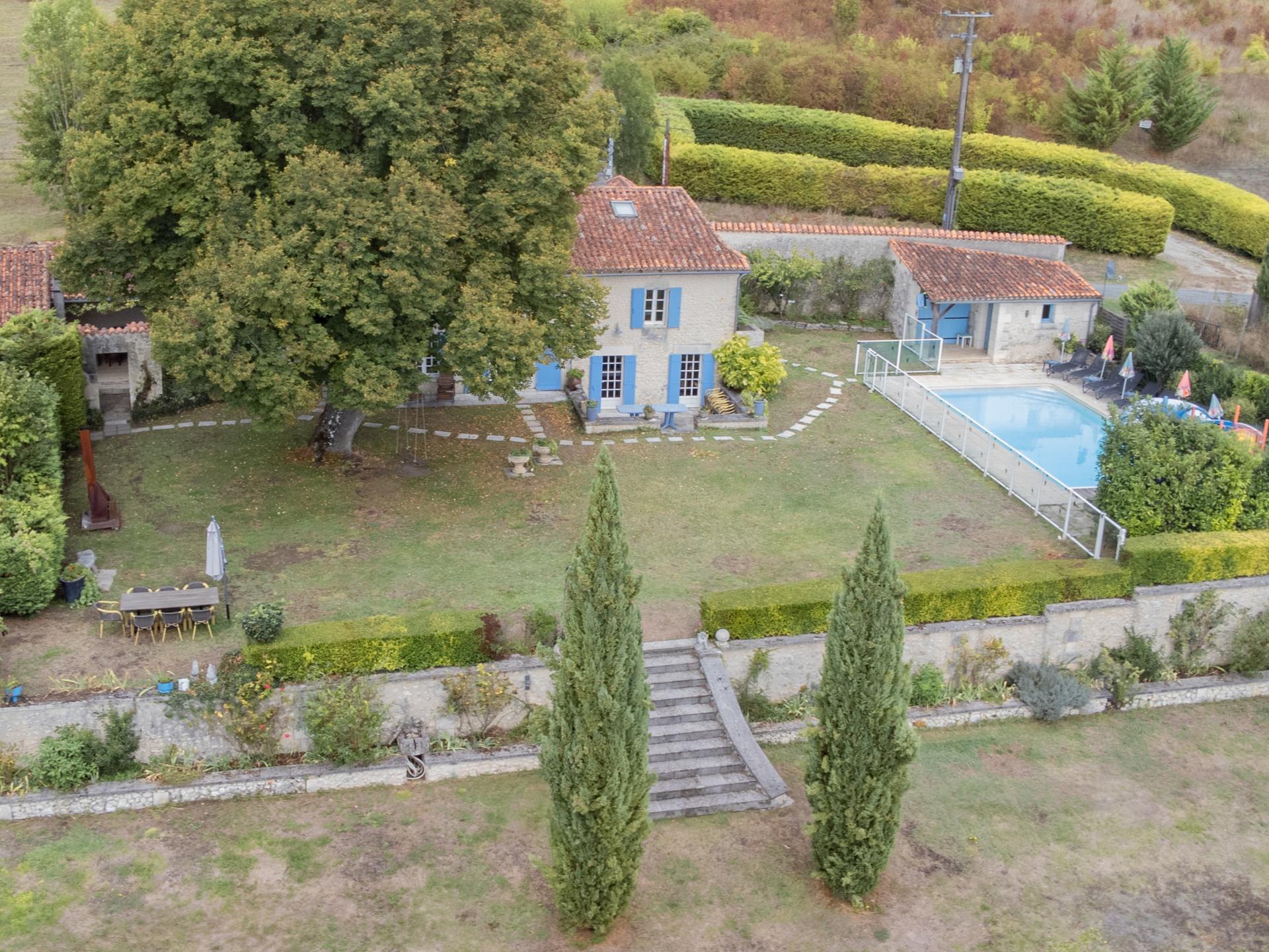 Familievilla met privézwembad en glijbaan in de Dordogne, 12 pers. - foto 33