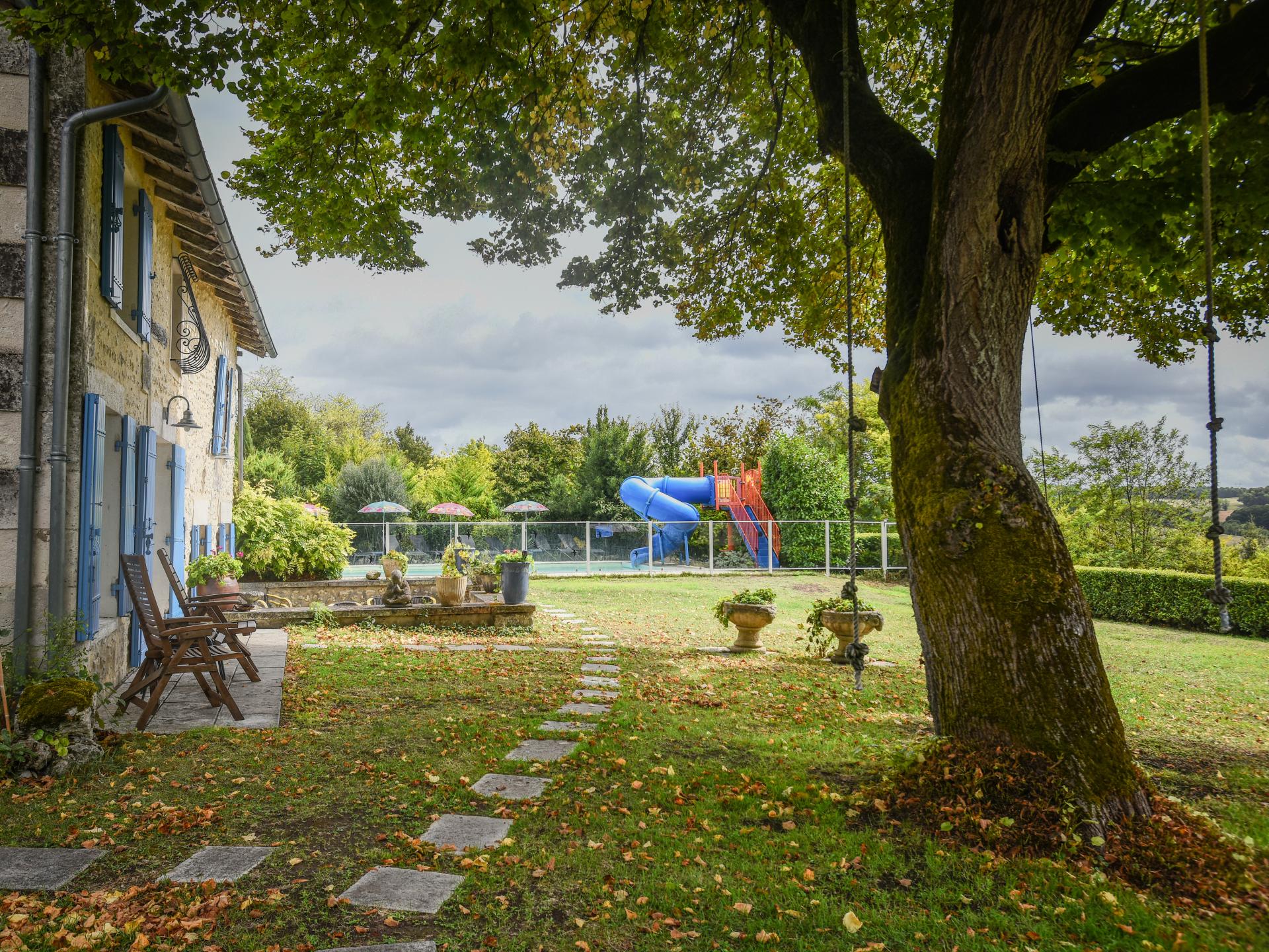 Familievilla met privézwembad en glijbaan in de Dordogne, 12 pers. - foto 32