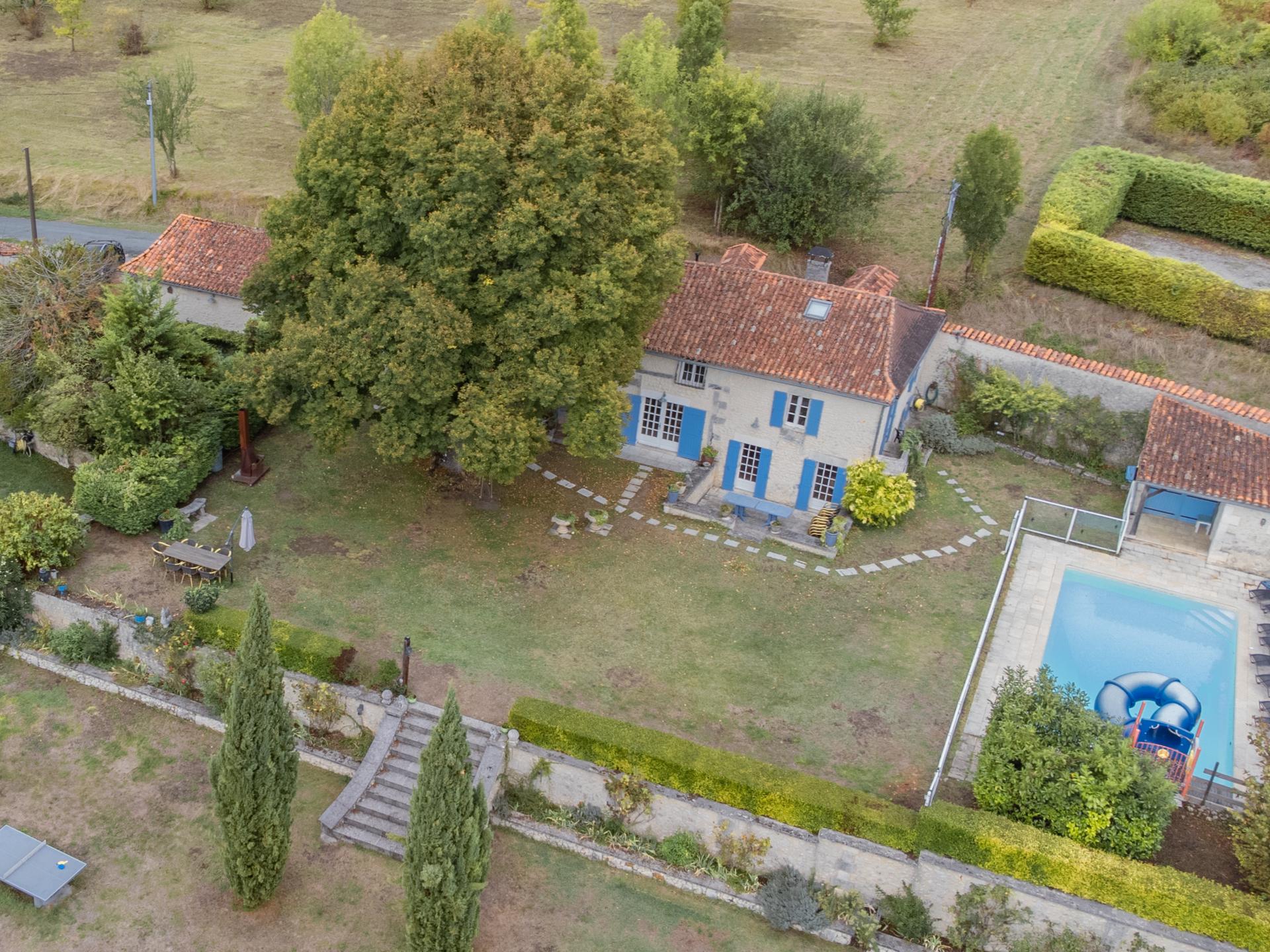 Familievilla met privézwembad en glijbaan in de Dordogne, 12 pers. - foto 27