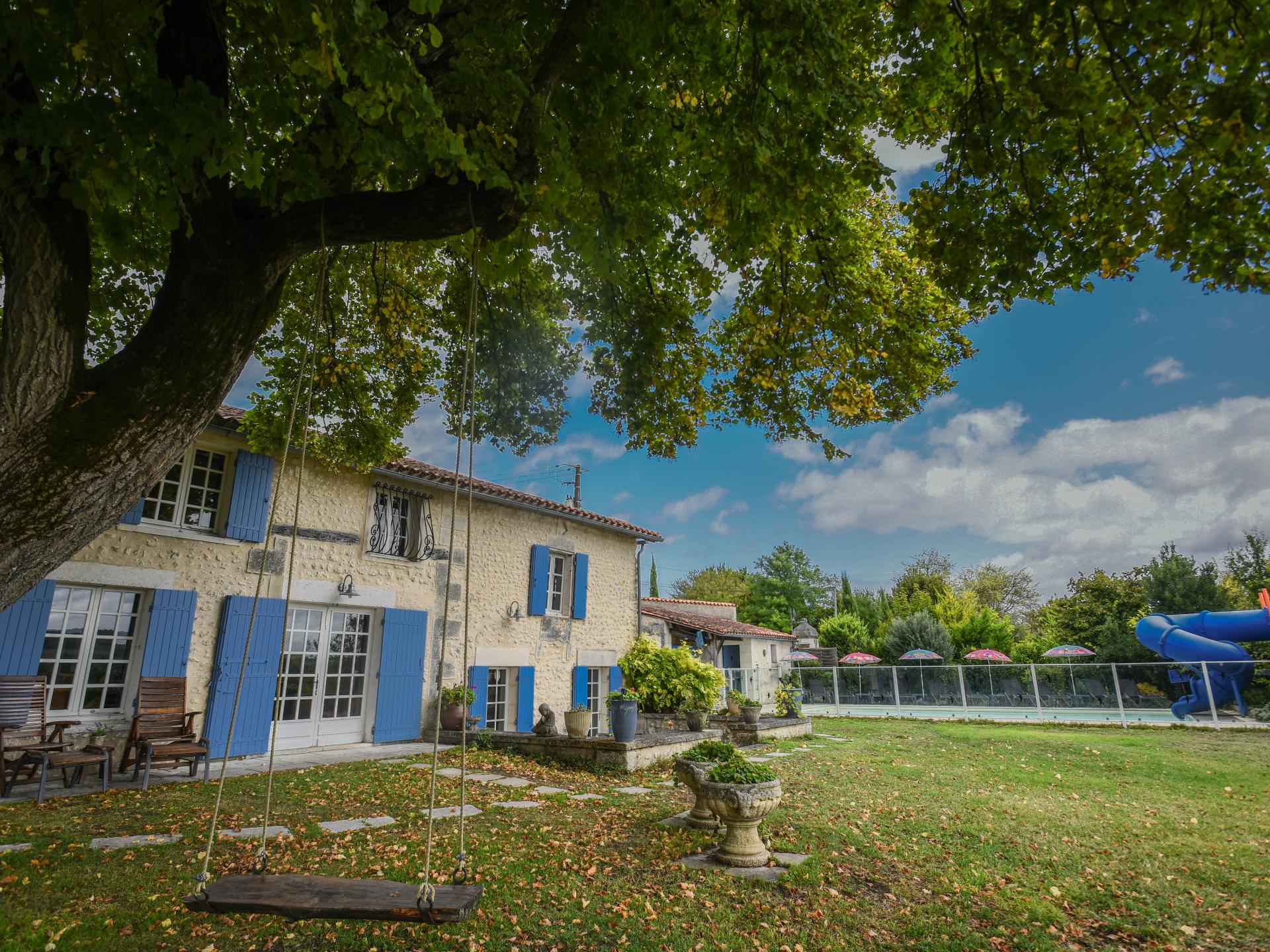 Familievilla met privézwembad en glijbaan in de Dordogne, 12 pers. - foto 34