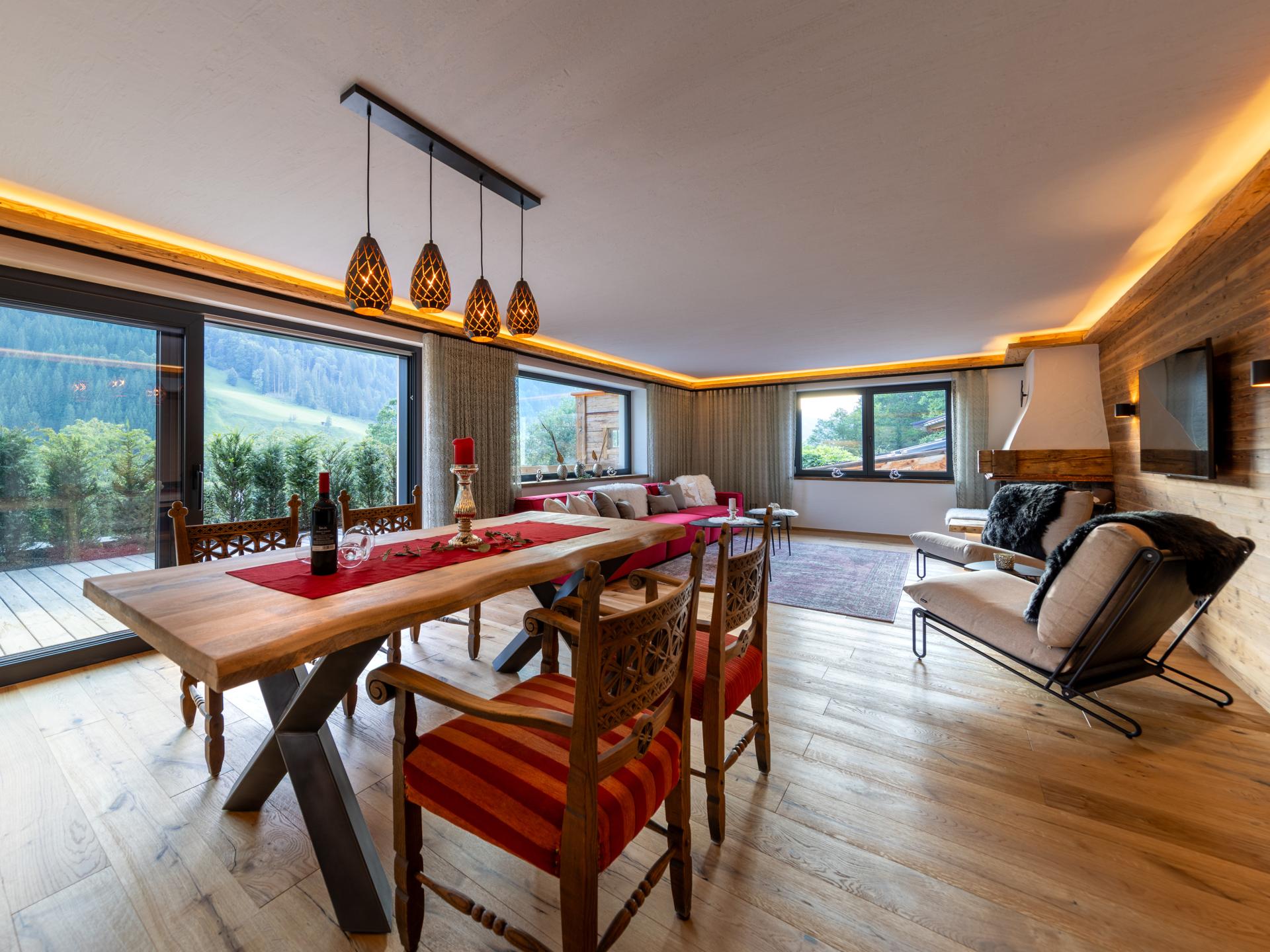 Luxe alpine appartement aan de piste in Kitzbühel met zonneterras - foto 11
