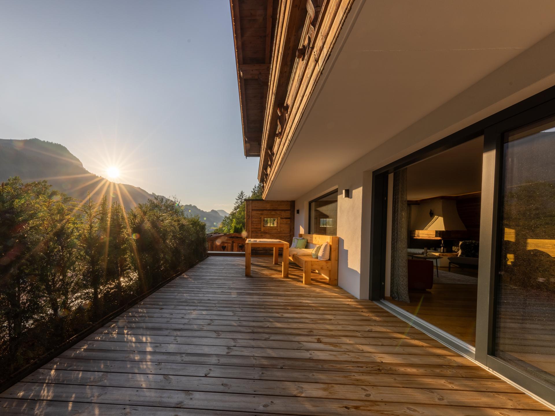 Luxe alpine appartement aan de piste in Kitzbühel met zonneterras - foto 18