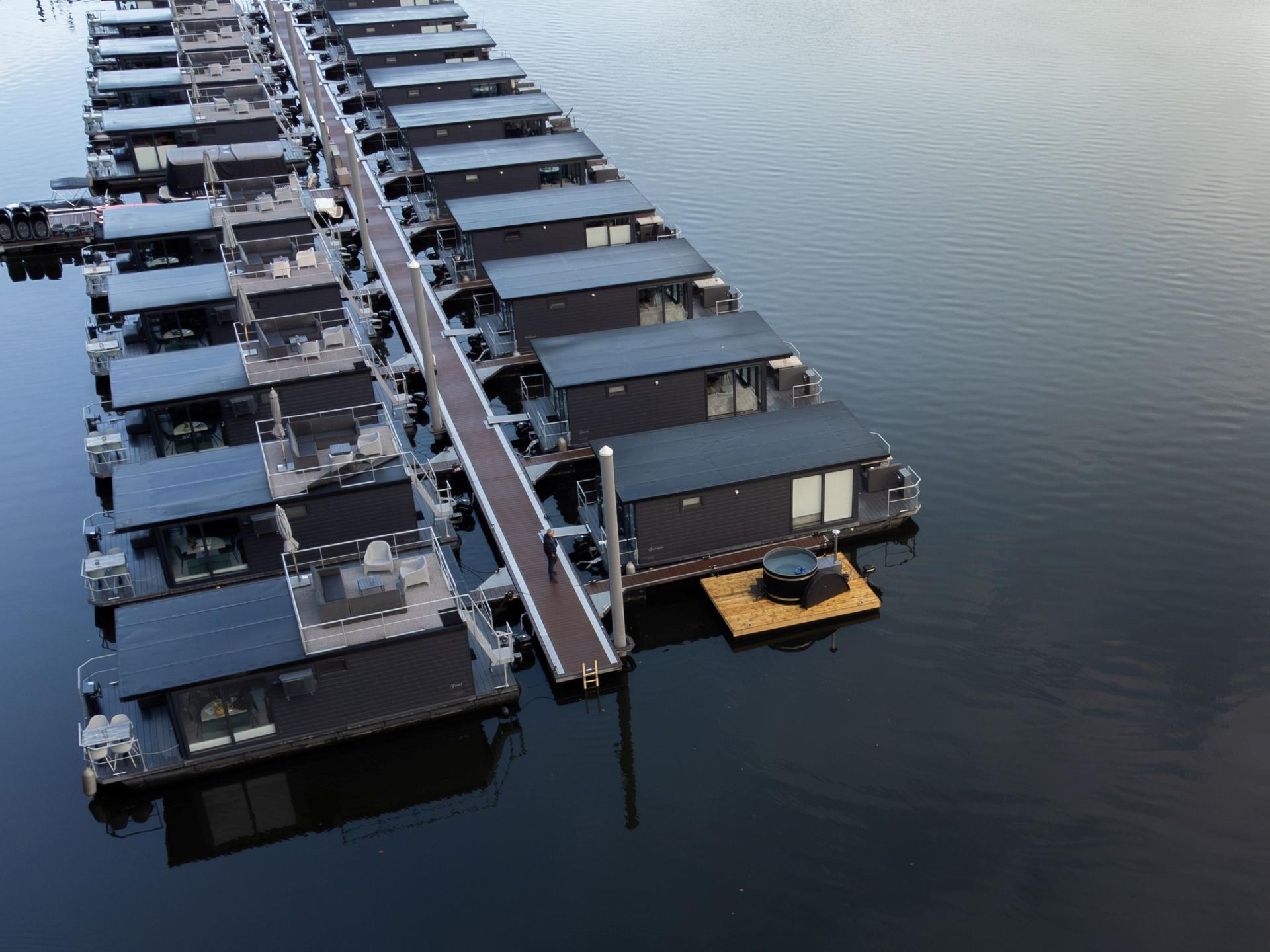 Drijvende havenlodge aan de Mookerplas in Limburg - foto 21