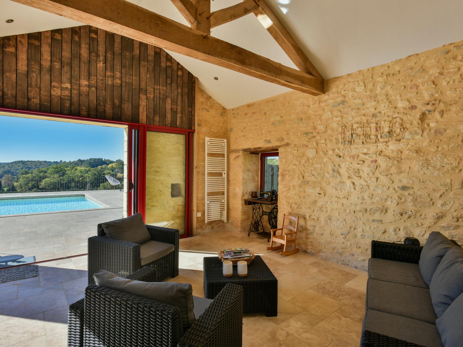 8-persoons vakantiehuis in Prats du Perigord met privézwembad - foto 36
