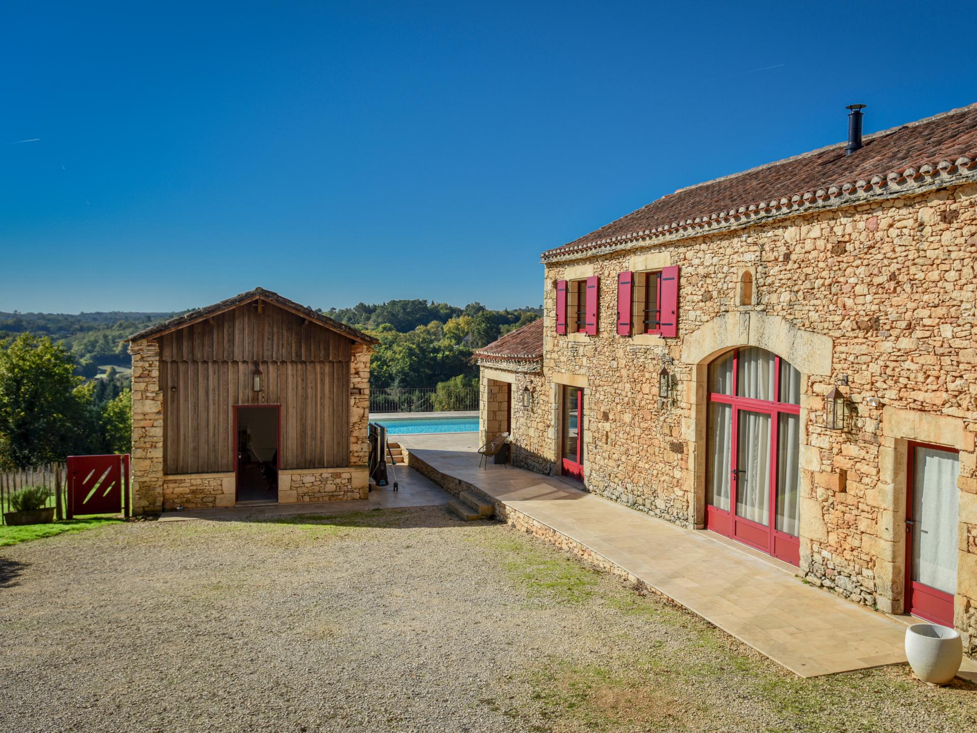 8-persoons vakantiehuis in Prats du Perigord met privézwembad - foto 30