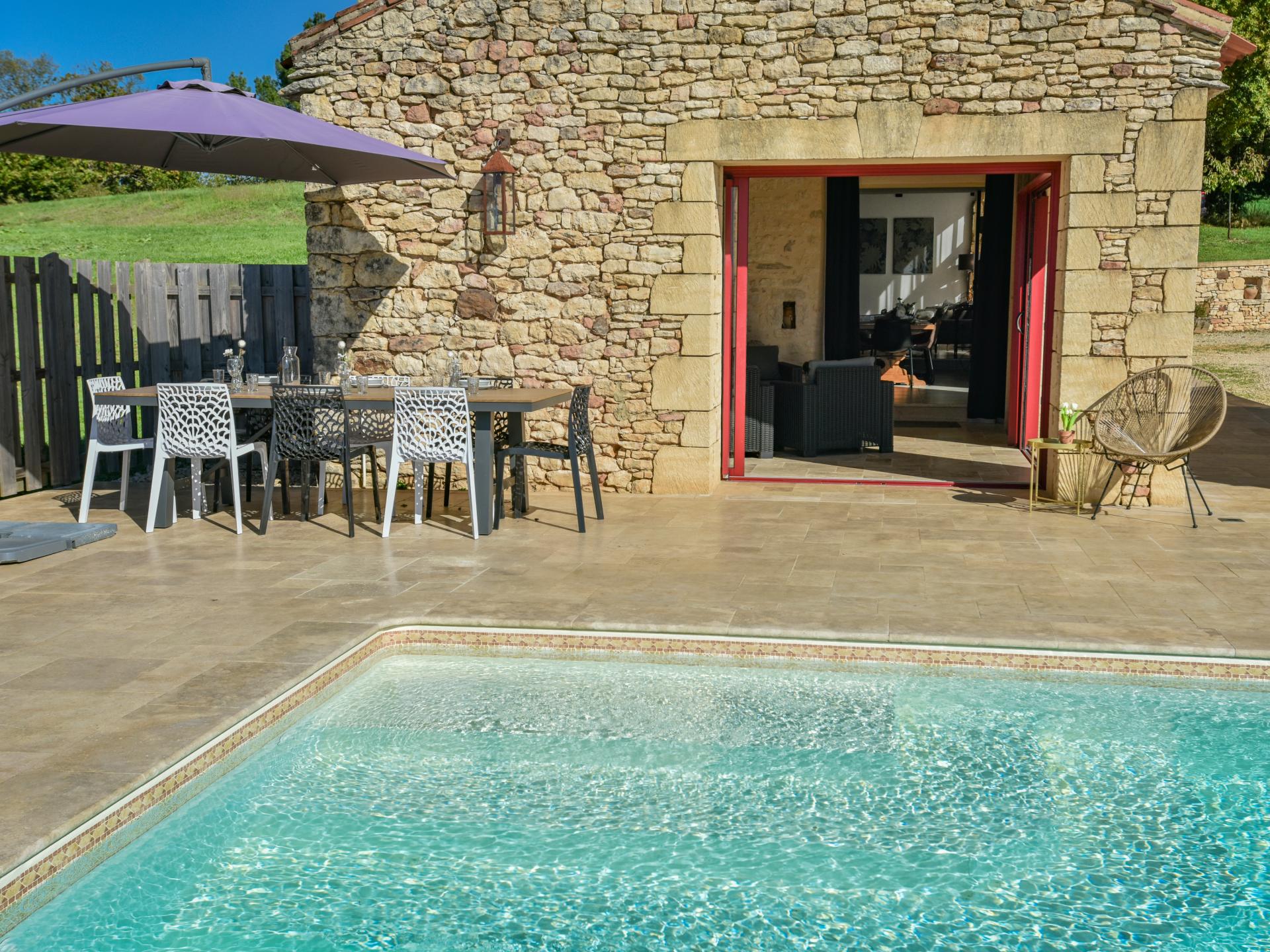 8-persoons vakantiehuis in Prats du Perigord met privézwembad - foto 42