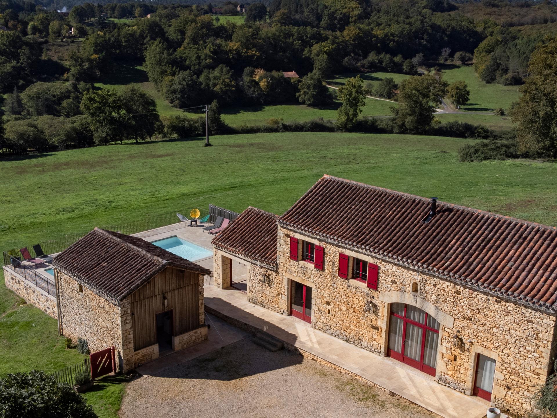 8-persoons vakantiehuis in Prats du Perigord met privézwembad - foto 44