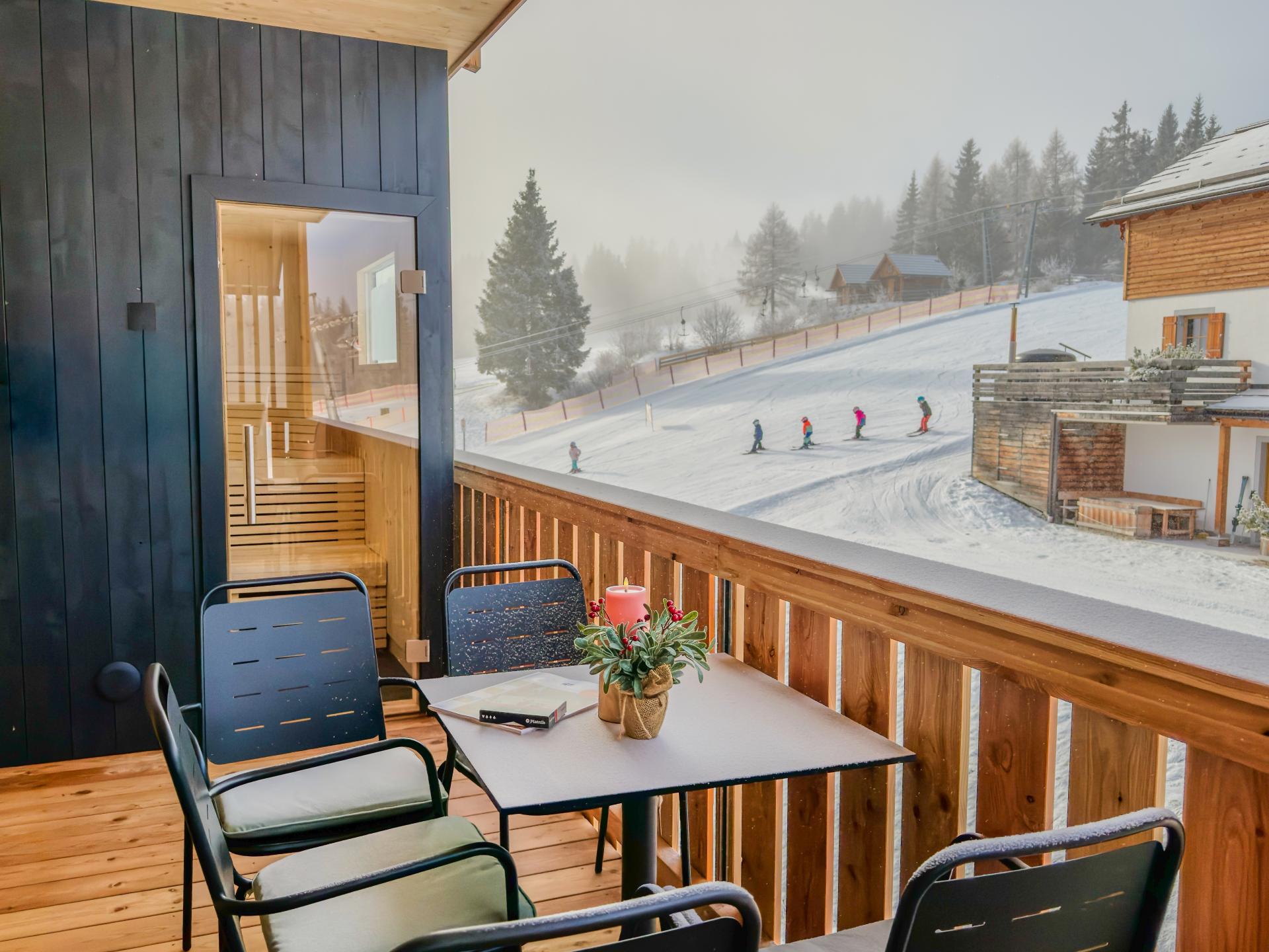 Exclusief appartement met sauna, direct aan de skipiste in Weißpriach - foto 4