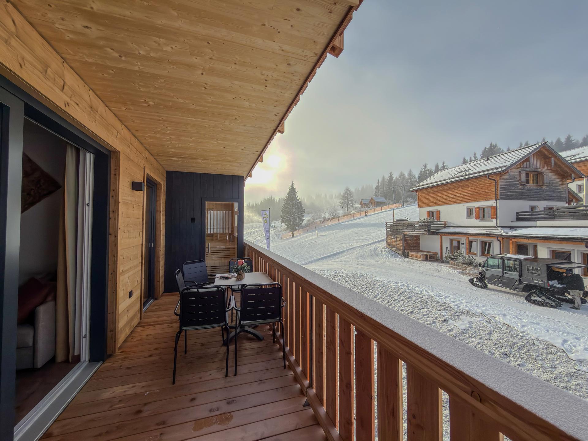 Exclusief appartement met sauna, direct aan de skipiste in Weißpriach - foto 12
