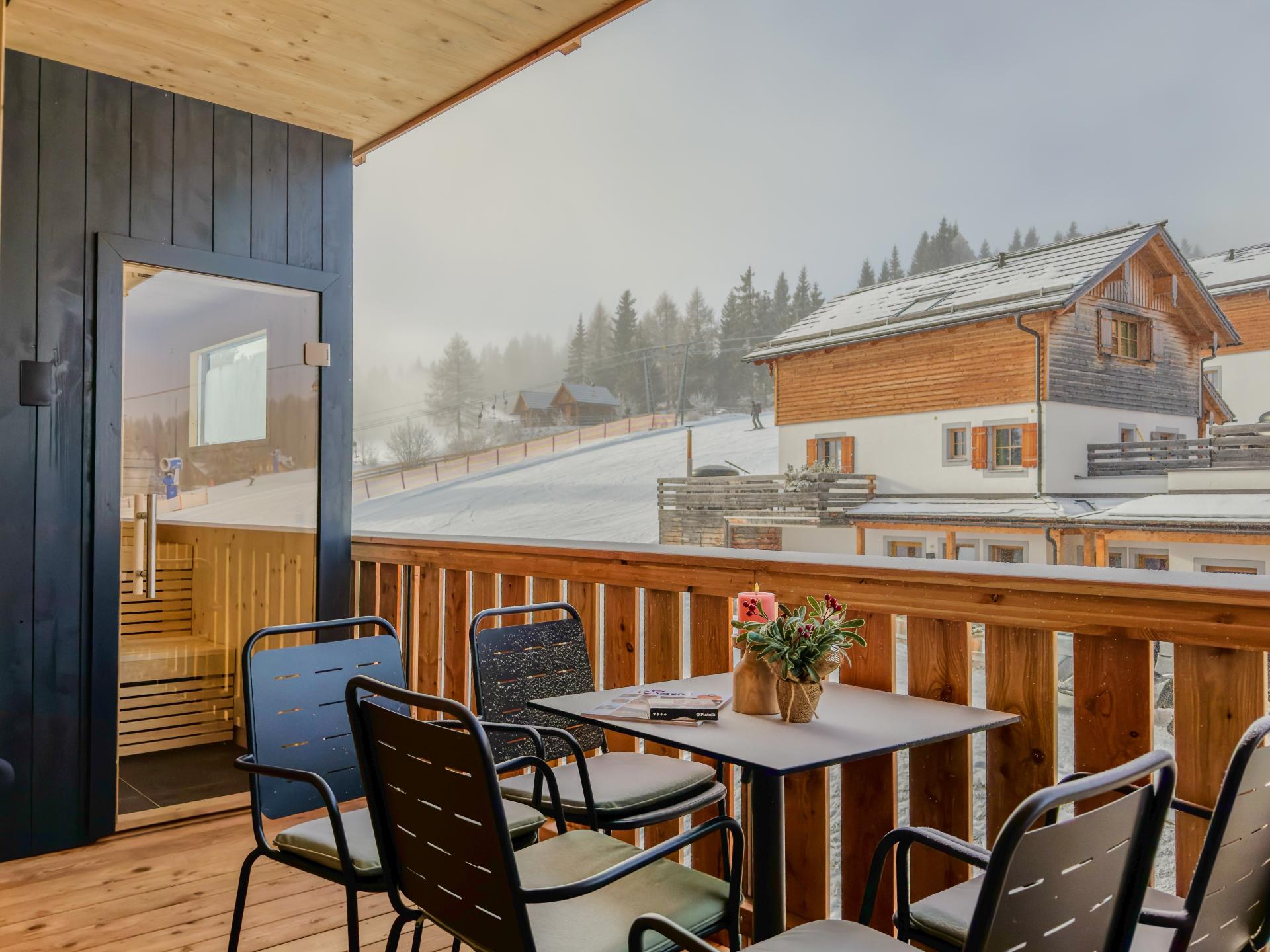 Exclusief appartement met sauna, direct aan de skipiste in Weißpriach - foto 19