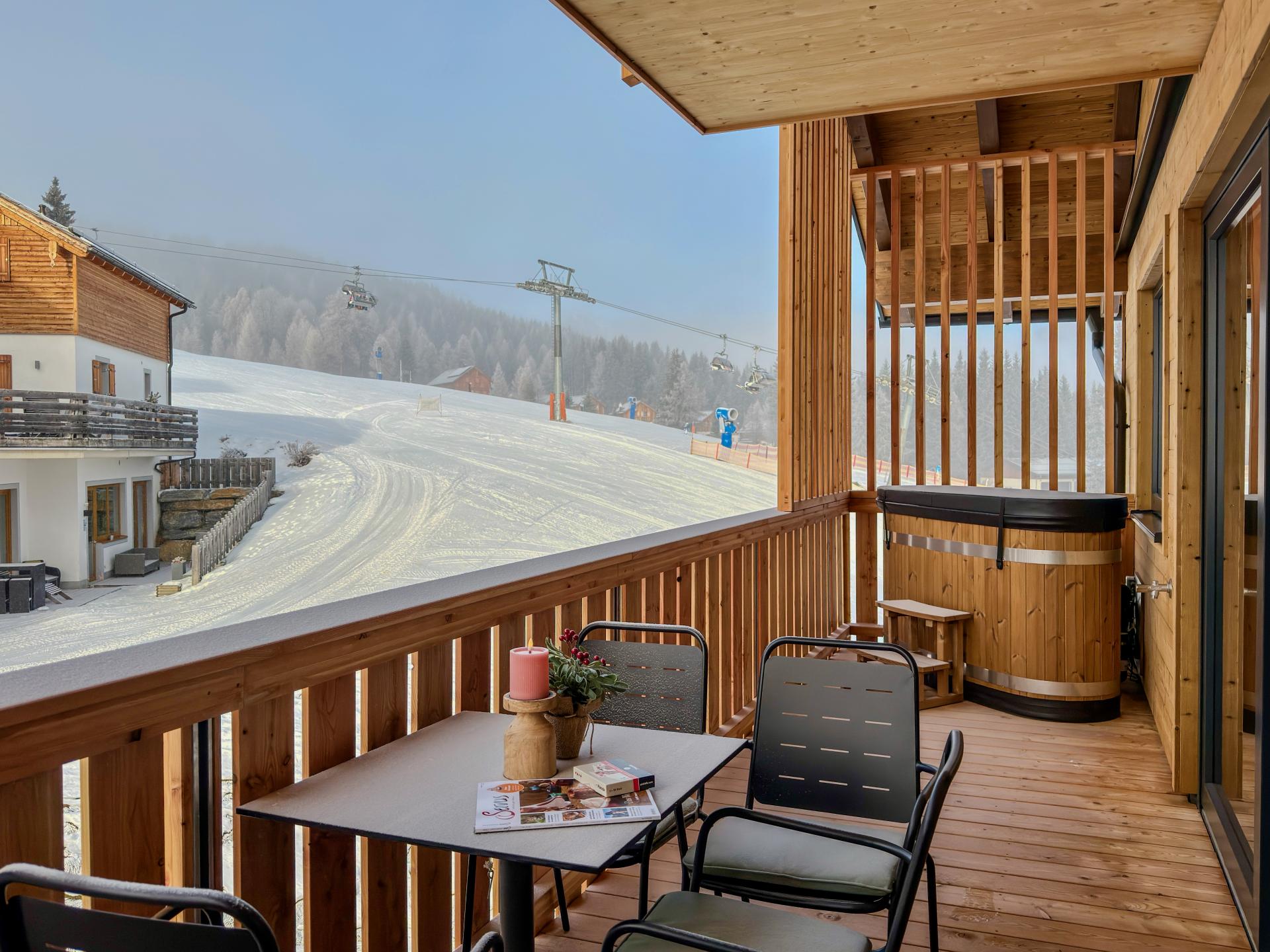 Exclusief appartement met sauna, direct aan de skipiste in Weißpriach - foto 10