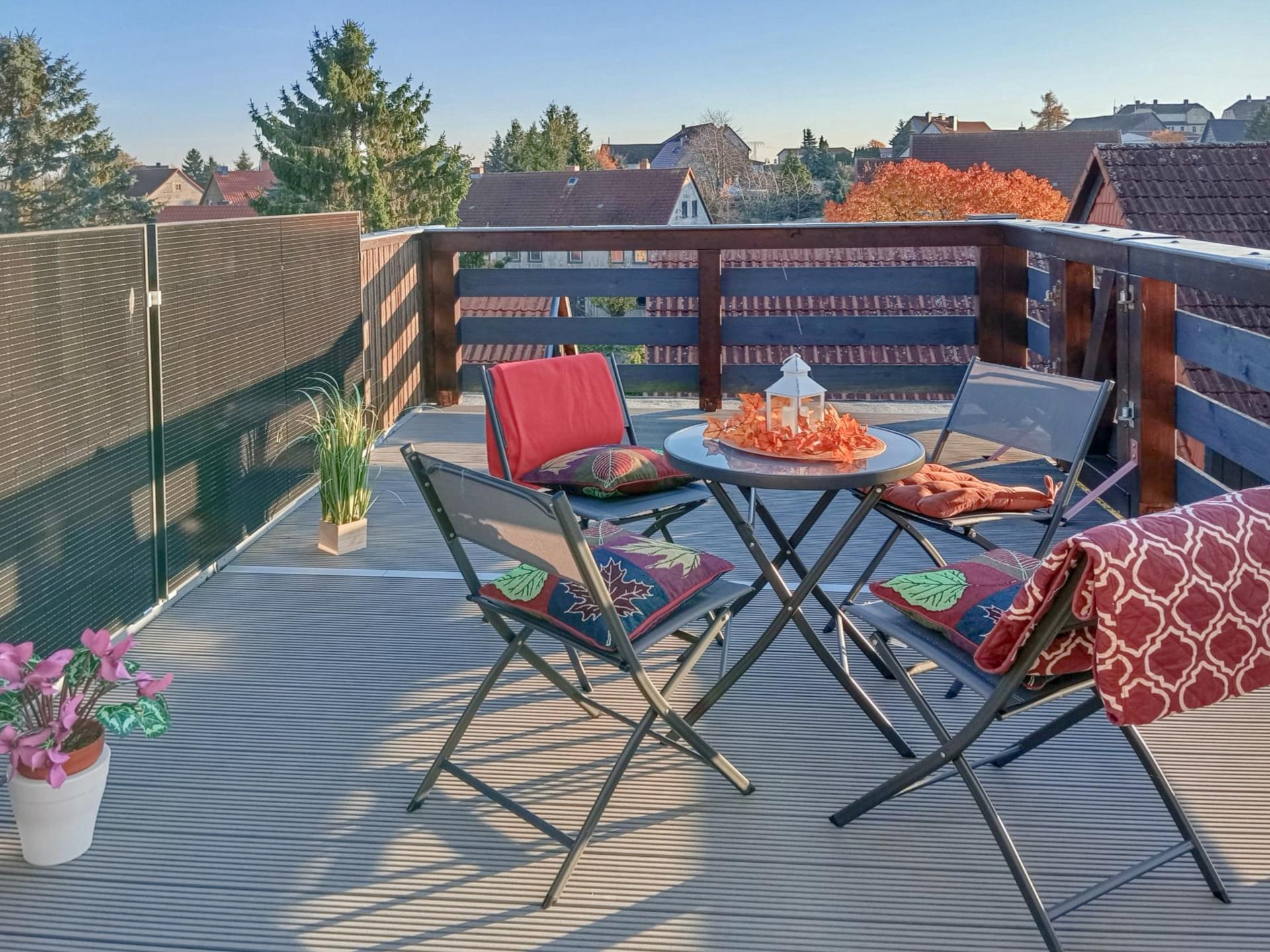 Knus huis in Hüttenrode met dakterras en uitzicht op de Harz - foto 1
