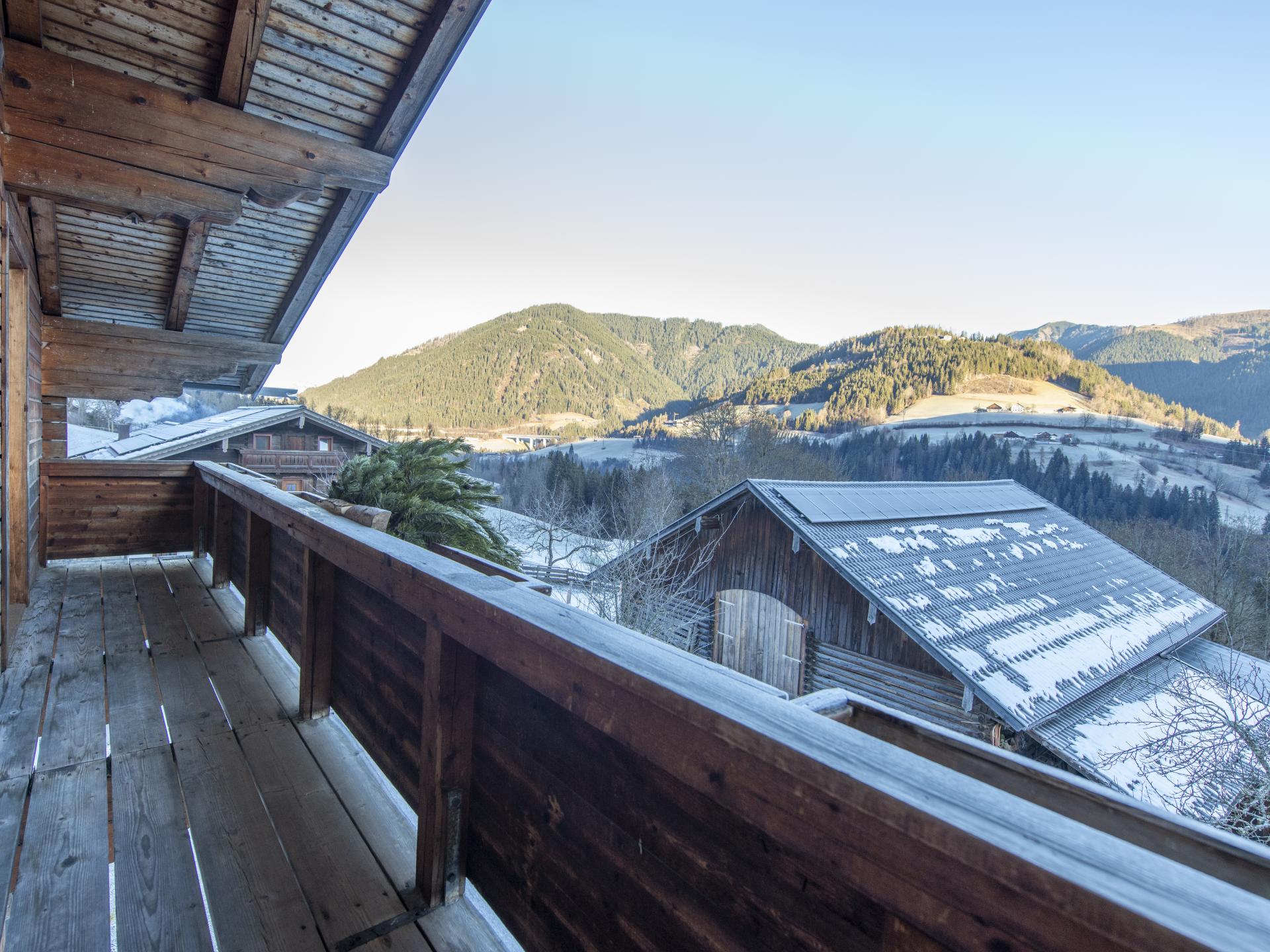 Vrijstaand vakantiehuis op biologische boerderij met panoramisch uitzicht in Hüttau - foto 6