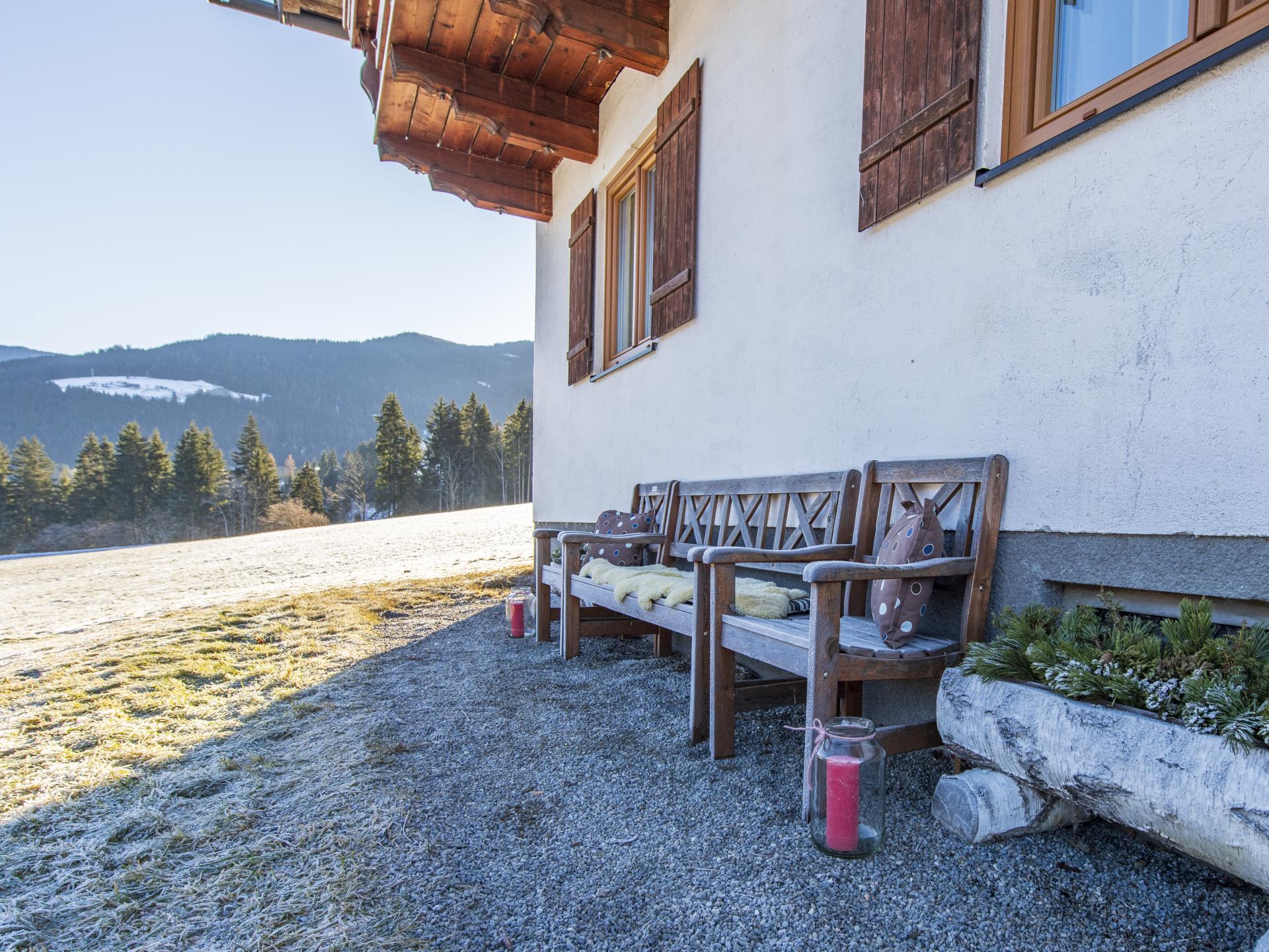 Vrijstaand vakantiehuis op biologische boerderij met panoramisch uitzicht in Hüttau - foto 24