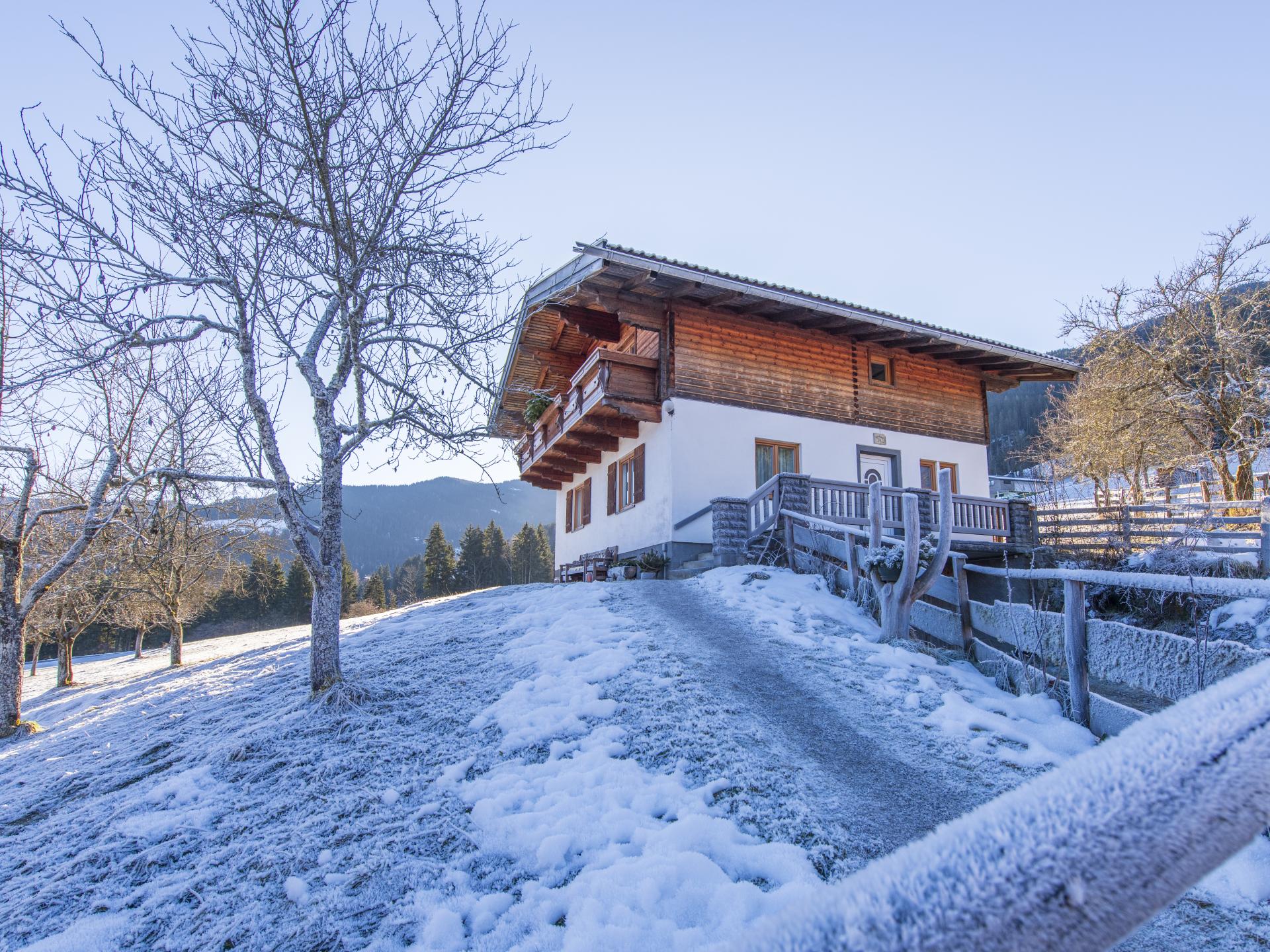 Vrijstaand vakantiehuis op biologische boerderij met panoramisch uitzicht in Hüttau - foto 30