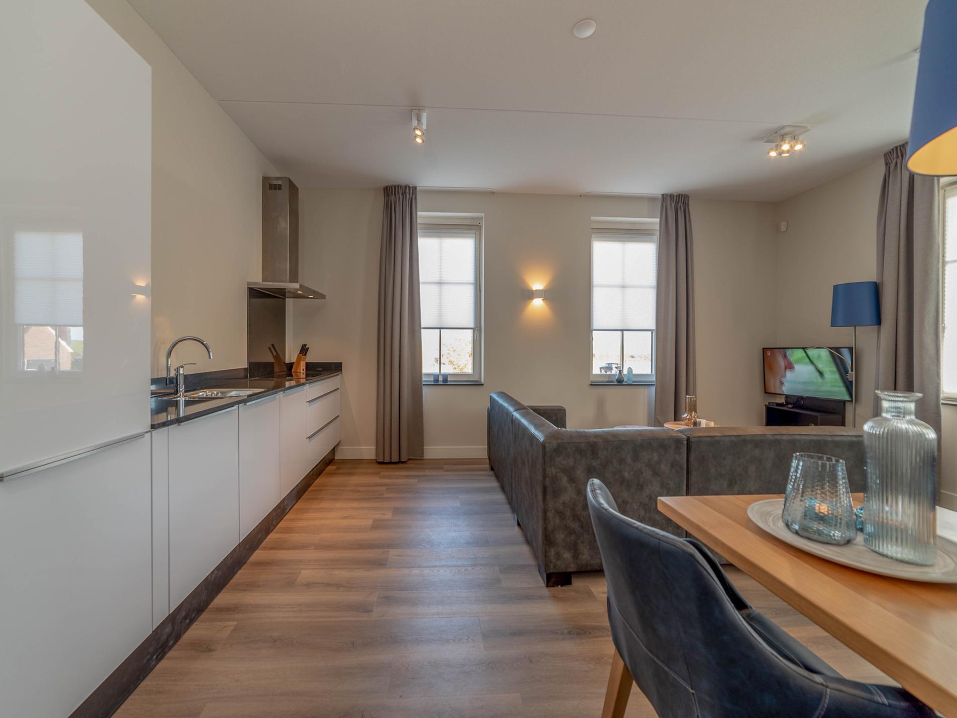 Luxe appartement met sauna en spa-bad op 500m van het Noordzeestrand - foto 6