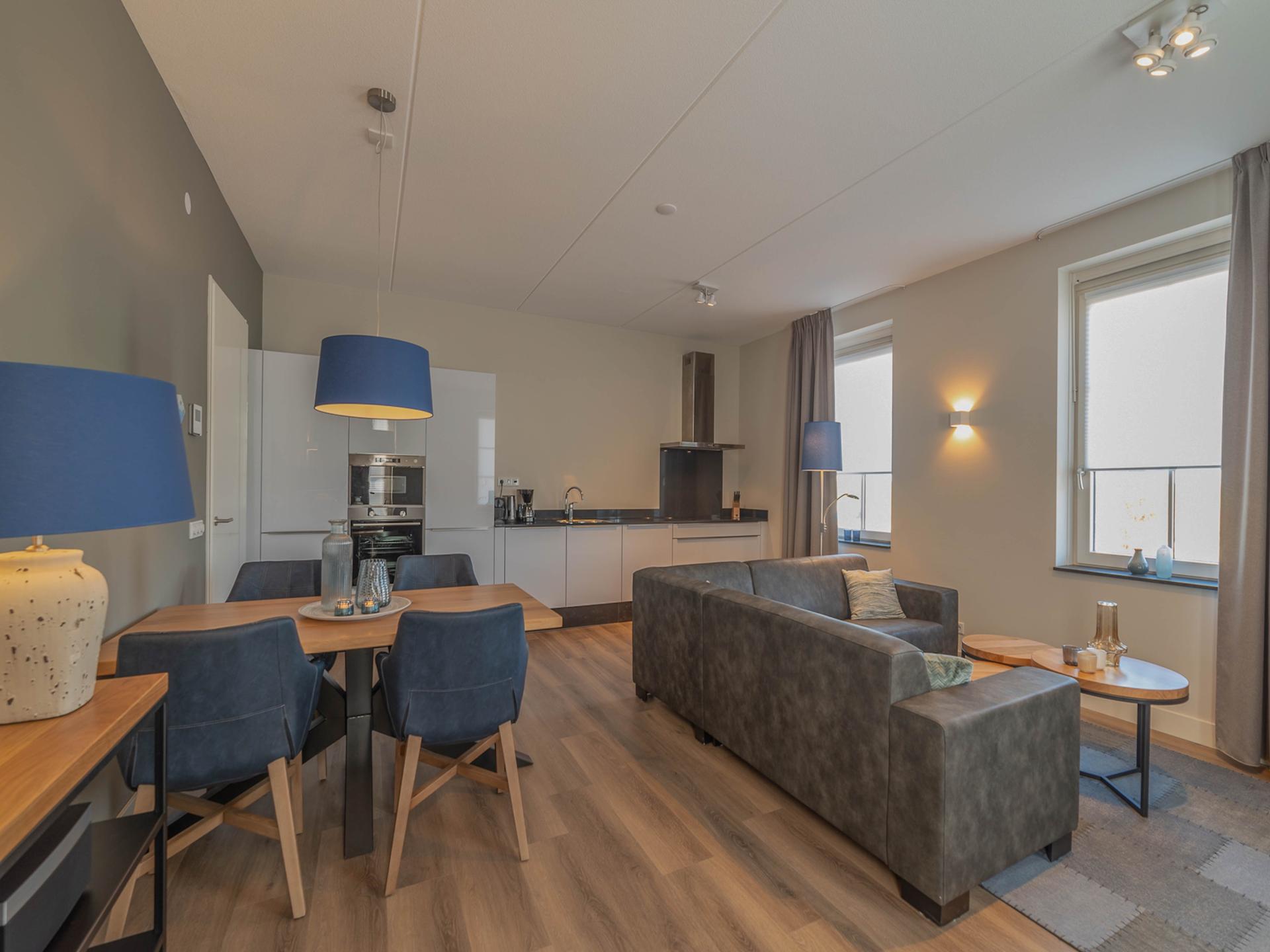Luxe appartement met sauna en spa-bad op 500m van het Noordzeestrand - foto 4