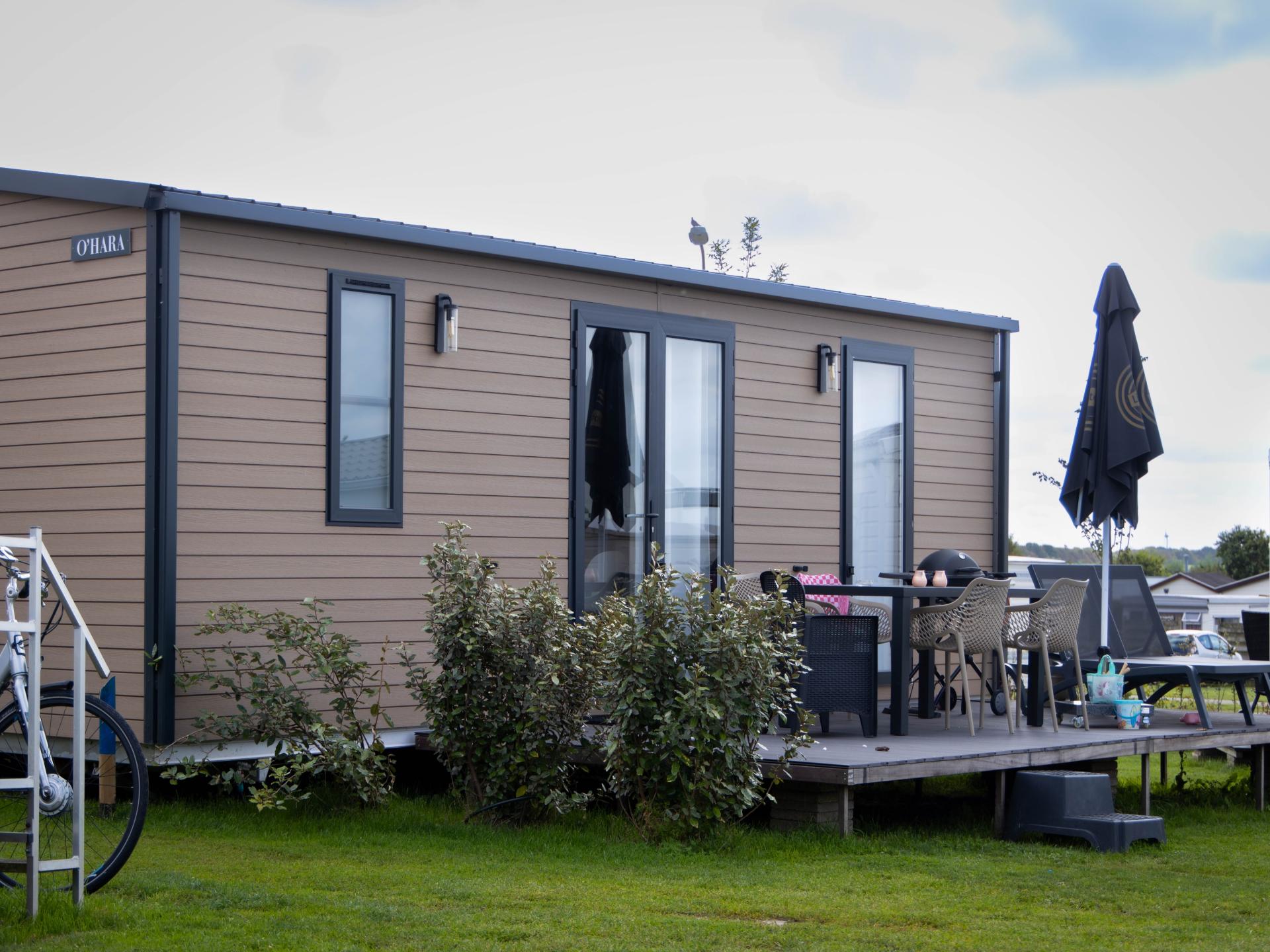 Chalet op kindvriendelijke camping op 90m van centrum Westerland - foto 2