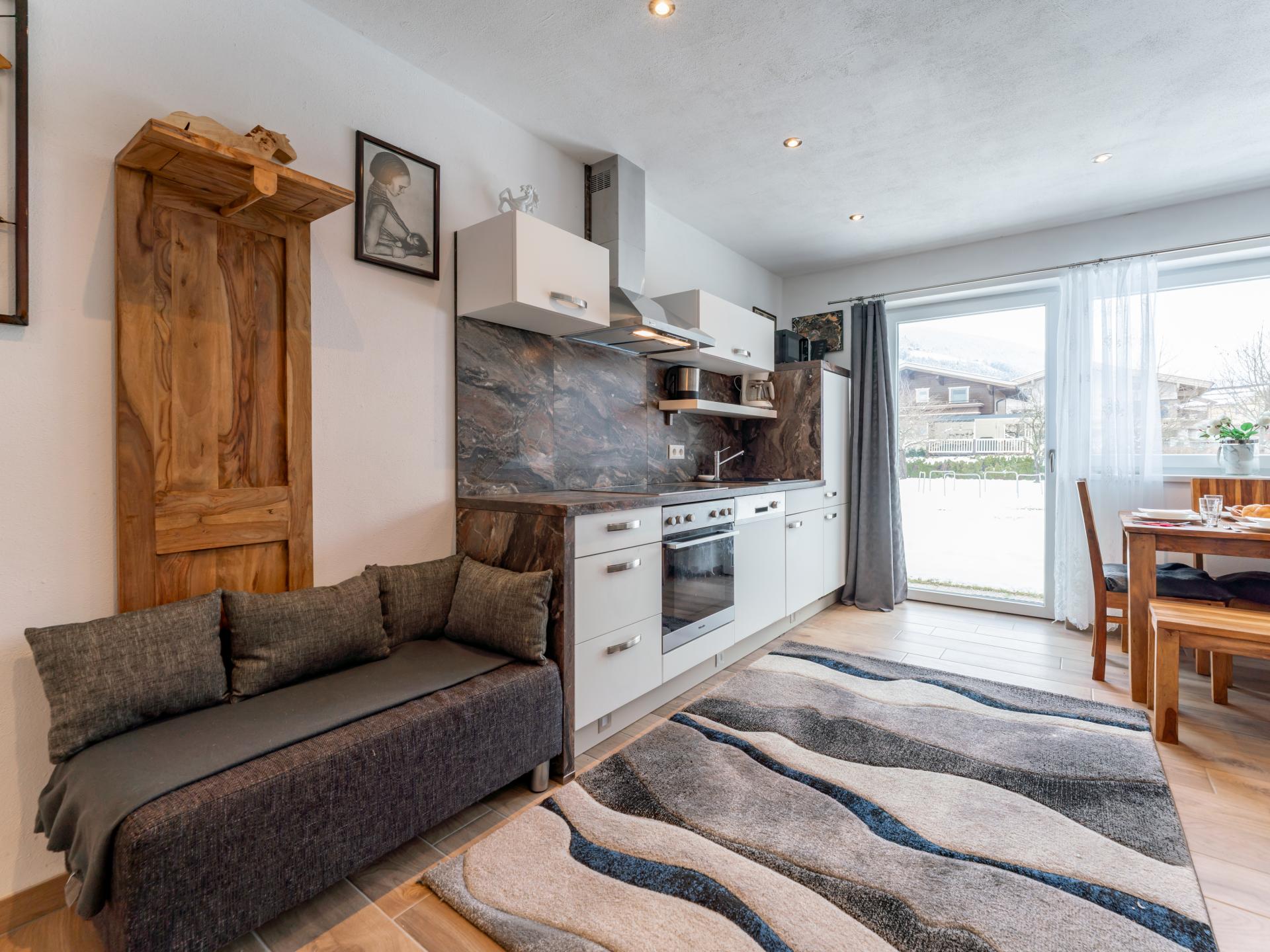 Authentiek appartement in Bramberg, 240m van de skilift - foto 27