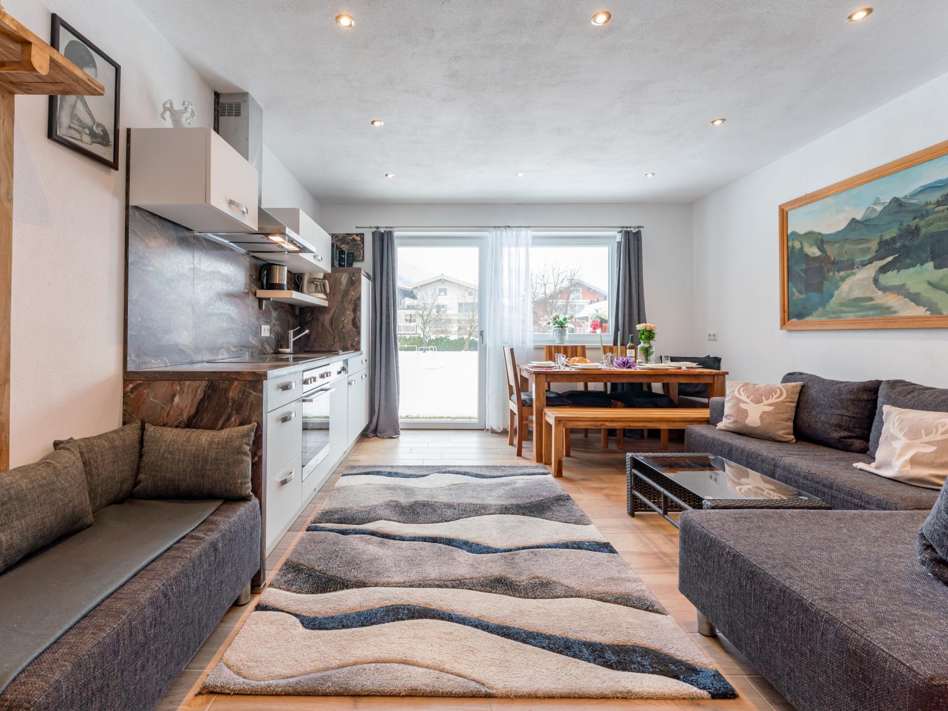 Authentiek appartement in Bramberg, 240m van de skilift - foto 21
