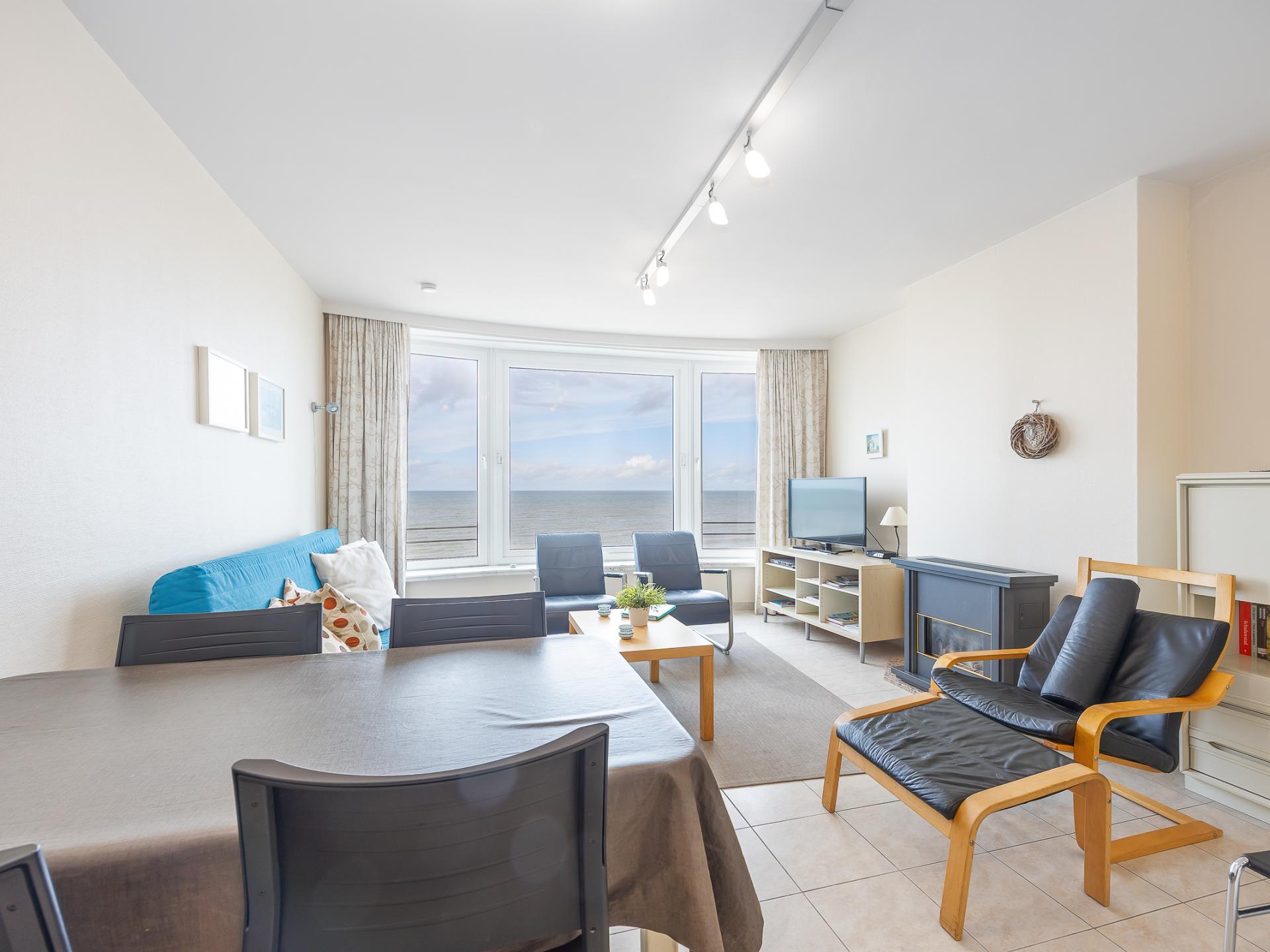 Centraal gelegen appartement in Middelkerke met frontaal zeezicht · 6 pers. - foto 4
