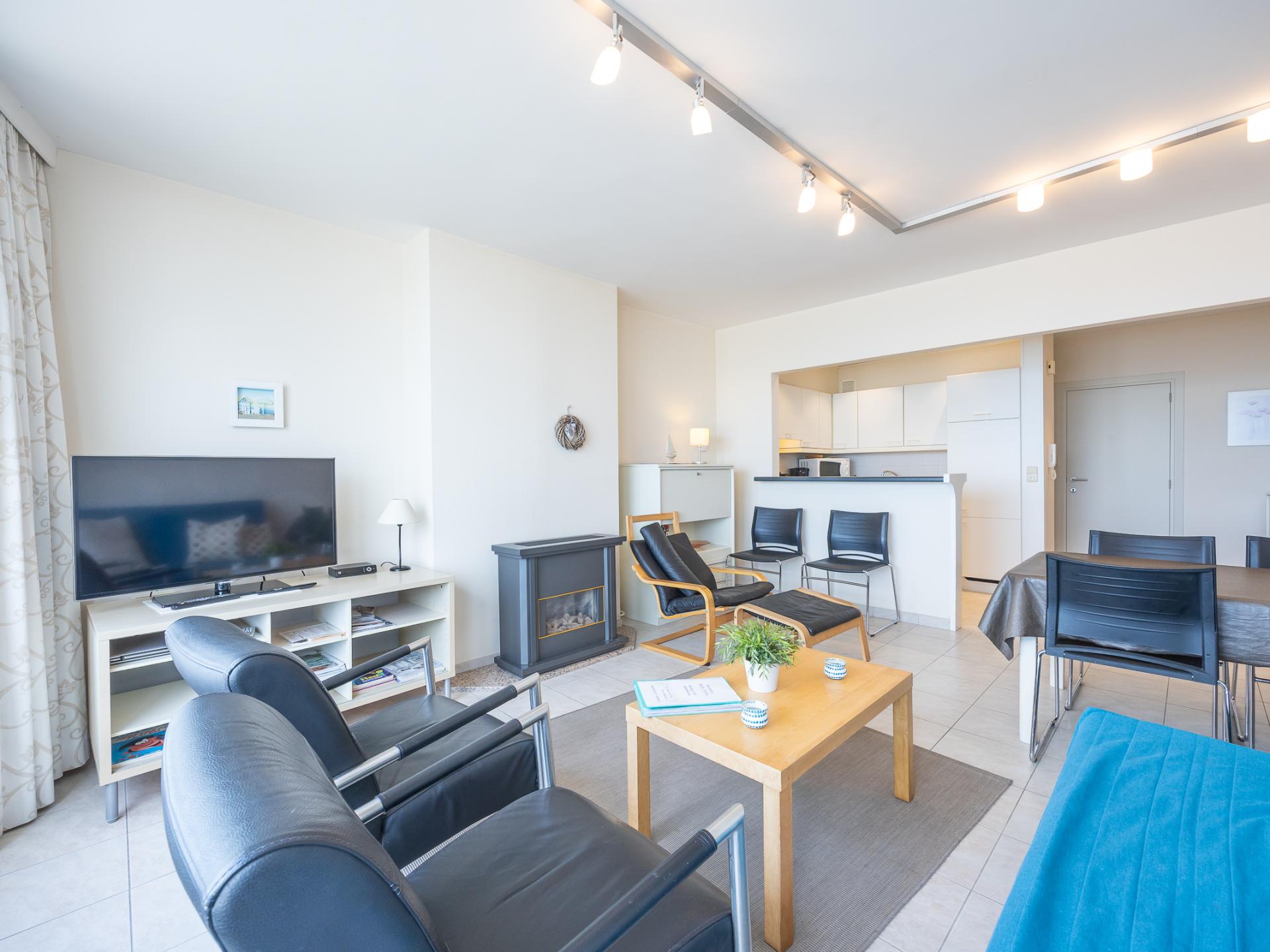 Centraal gelegen appartement in Middelkerke met frontaal zeezicht · 6 pers. - foto 5