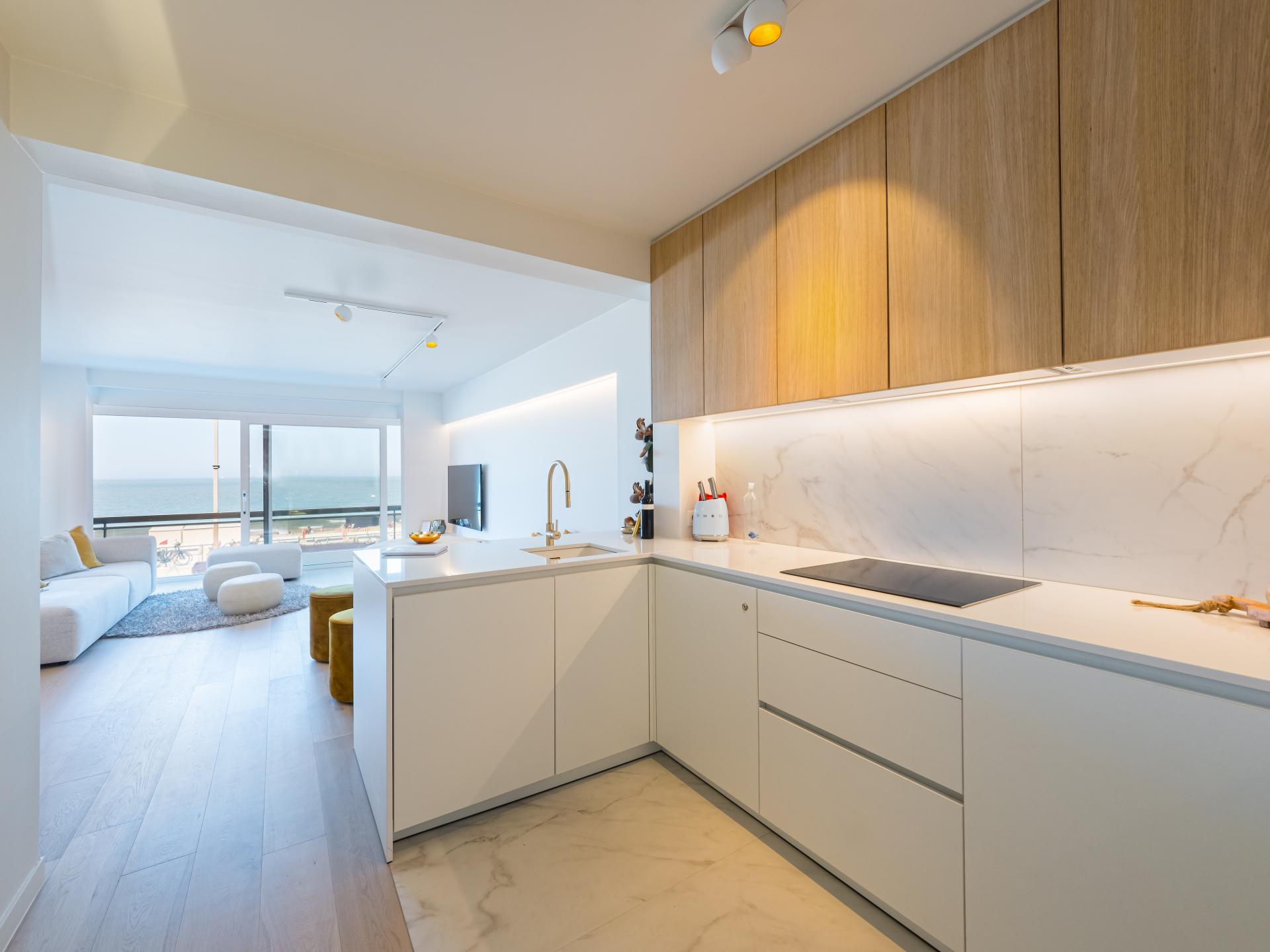 Frontaal zeezicht appartement voor 5 op 10 meter van het strand in Middelkerke - foto 13