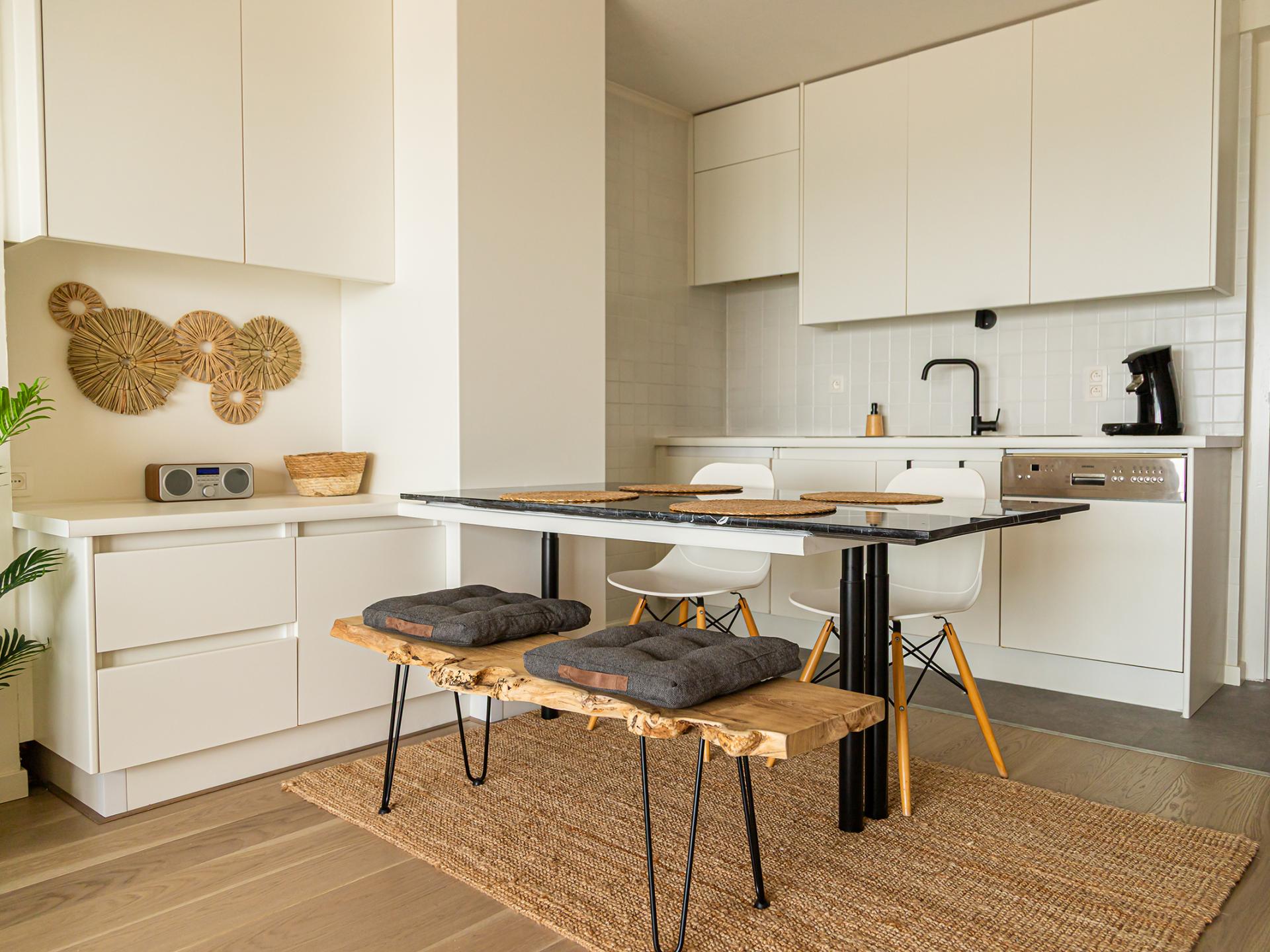 Boho-appartement op de zeedijk met frontaal zeezicht in Westende - foto 7
