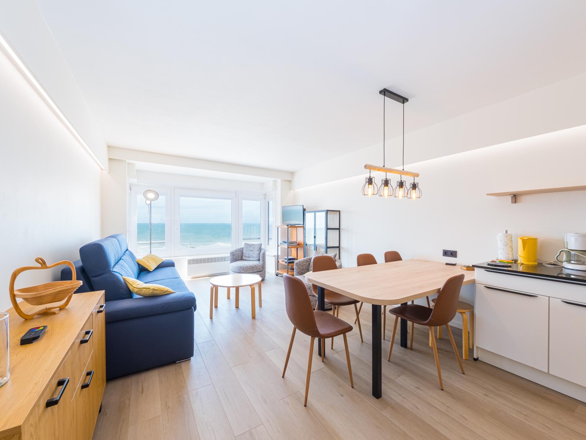 Zeezichtappartement op de 7e verdieping in het centrum van Middelkerke - foto 4
