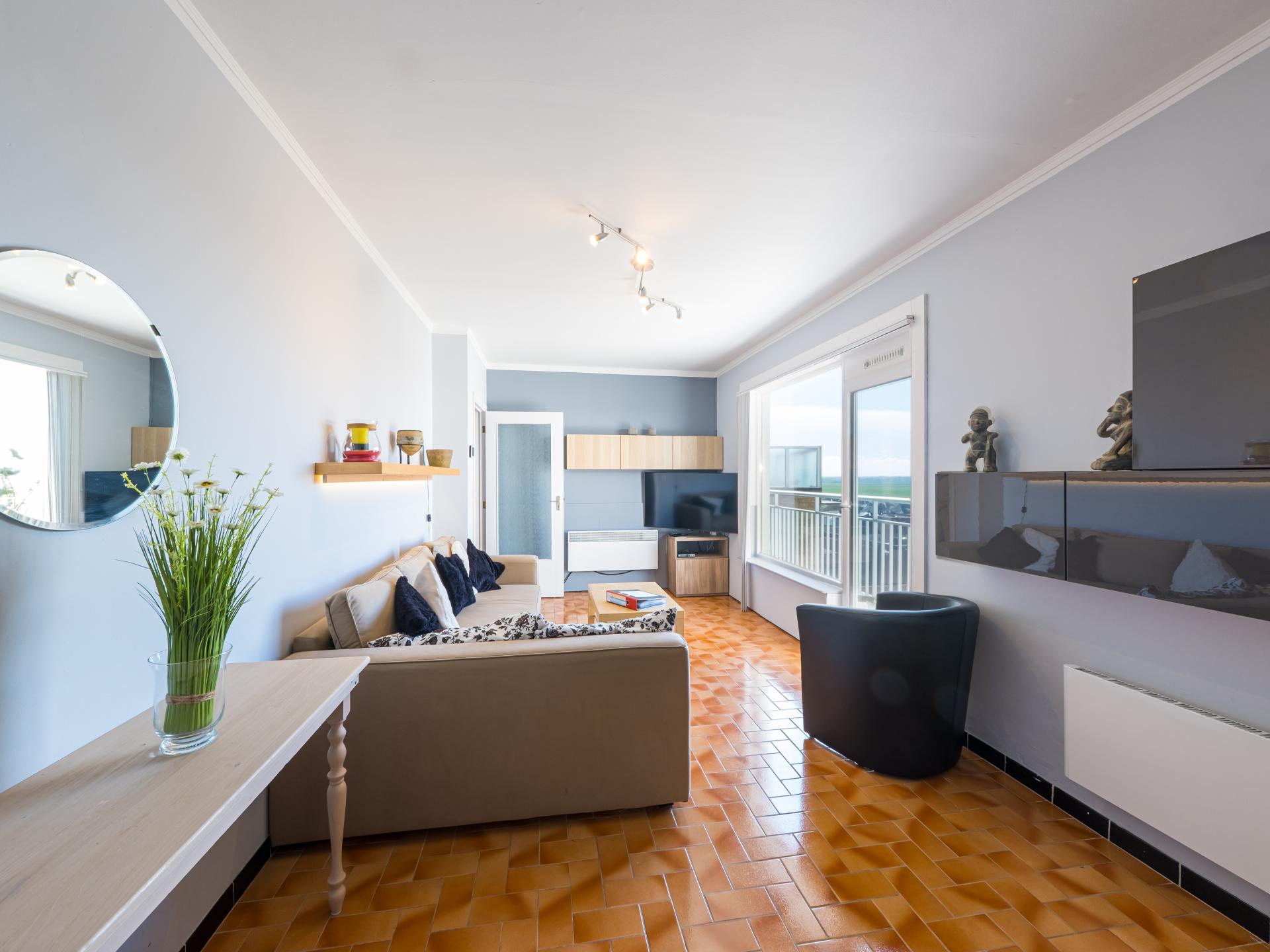 In het centrum van Middelkerke: zonnig dakappartement voor 4 personen - foto 1