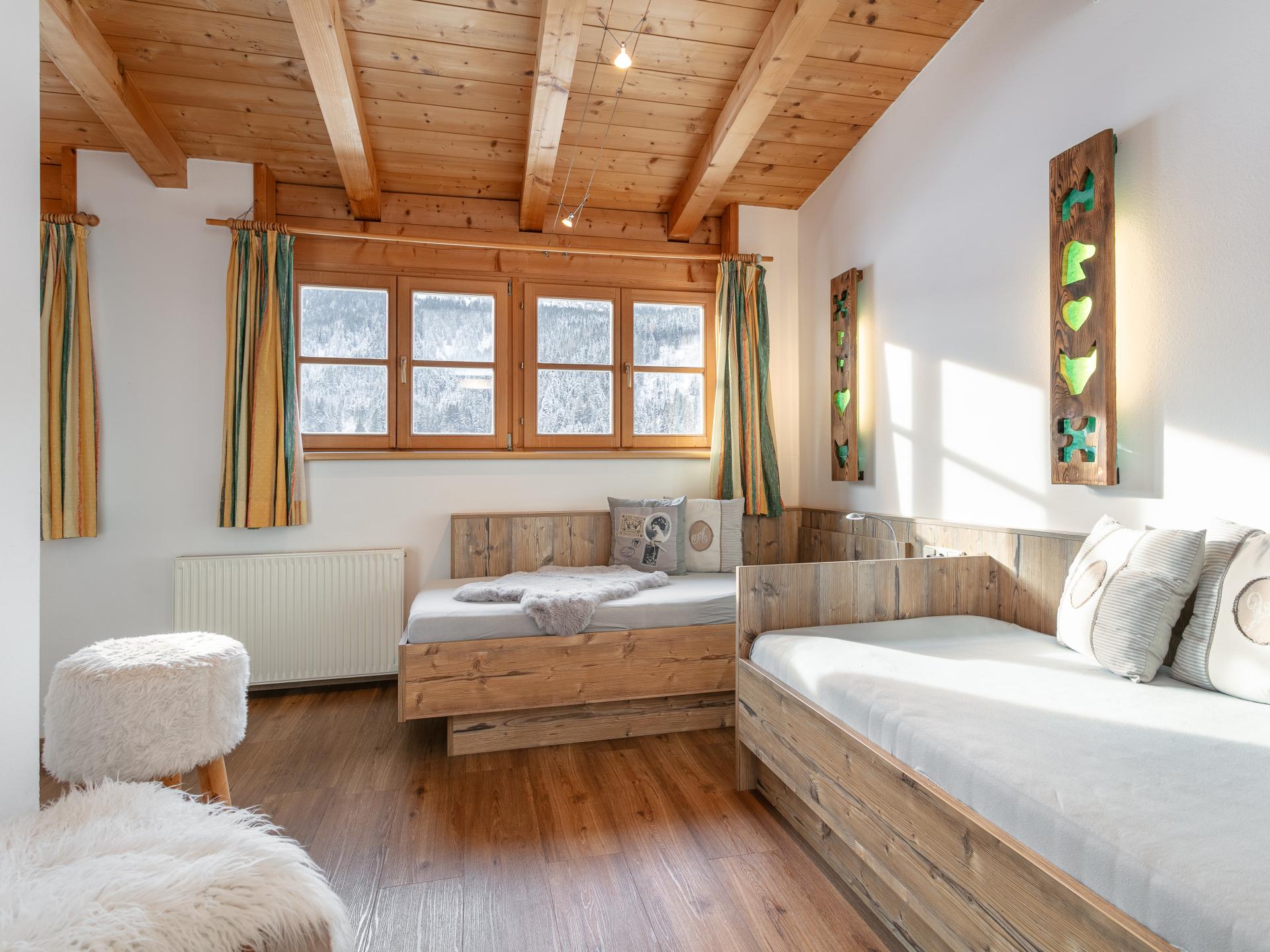 Rustiek appartement met wellness direct aan de skipiste in Leogang - foto 24