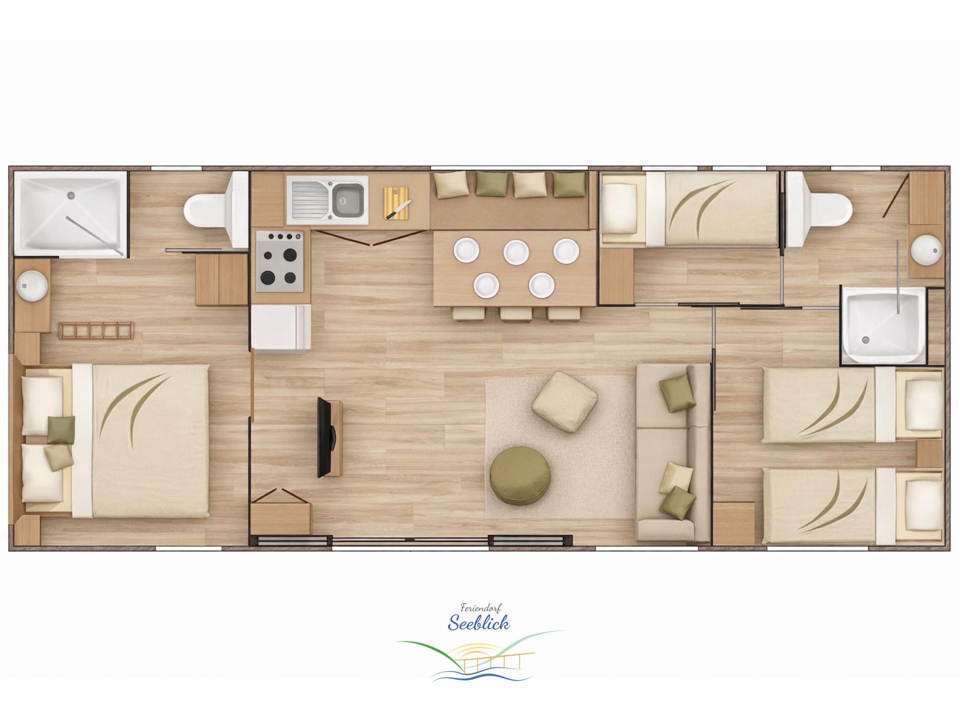 Tiny-Chalet voor 6 aan het Eixendorfermeer in het Oberpfälzer Woud - foto 30