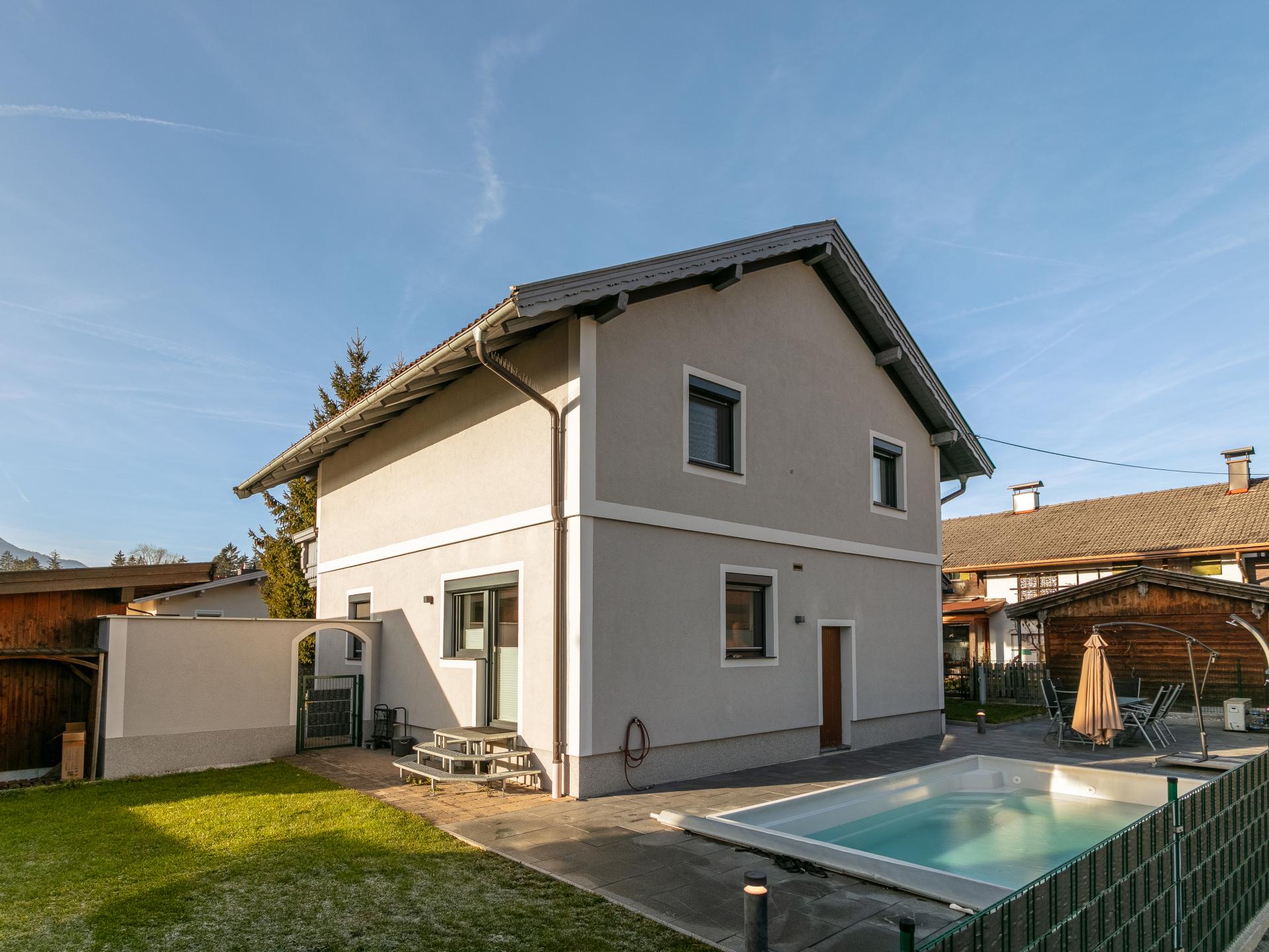 Vrijstaand chalet in Ebbs met privézwembad, sauna en uitzicht op de Alpen - foto 28