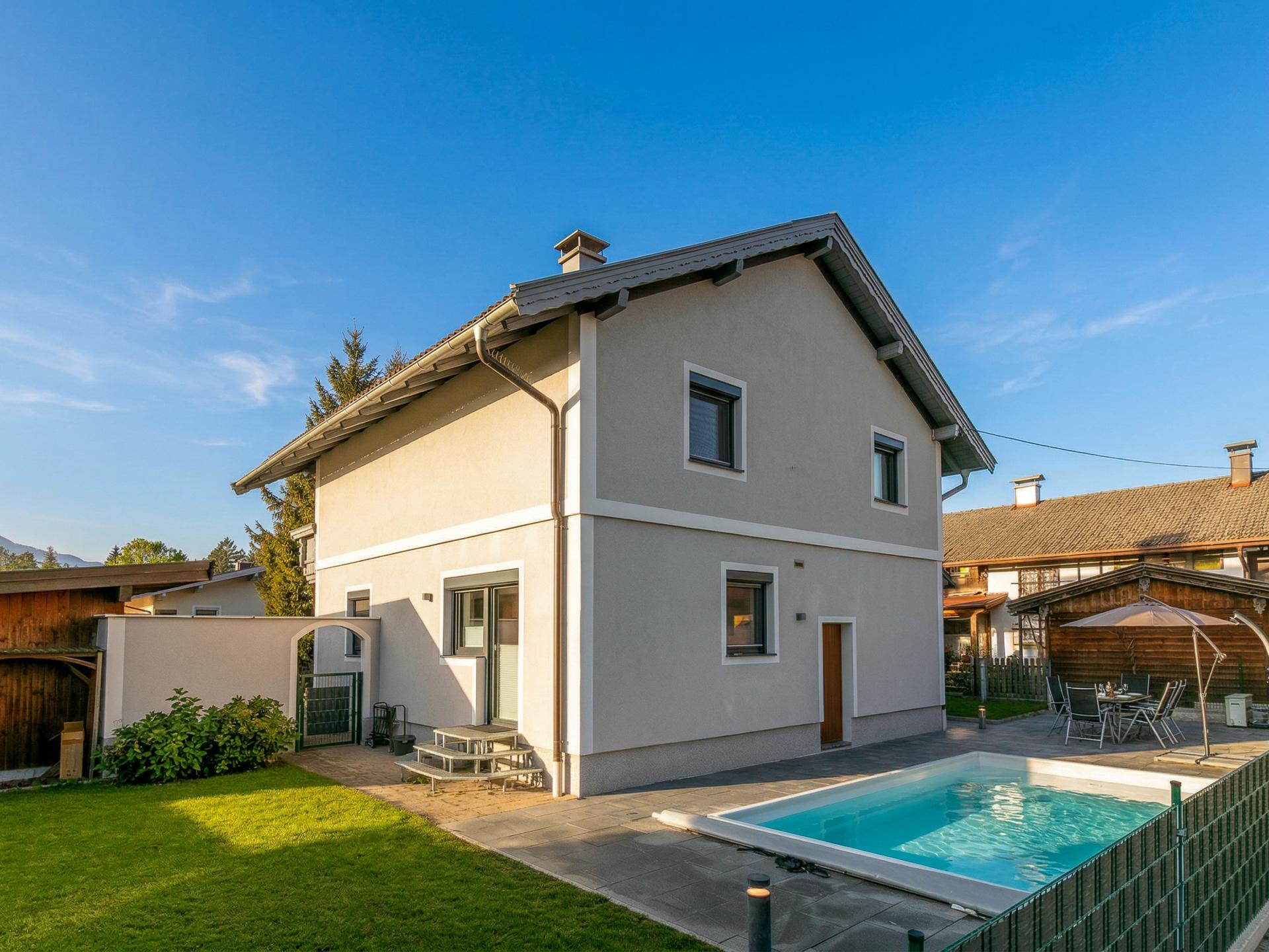 Vrijstaand chalet in Ebbs met privézwembad, sauna en uitzicht op de Alpen - foto 34