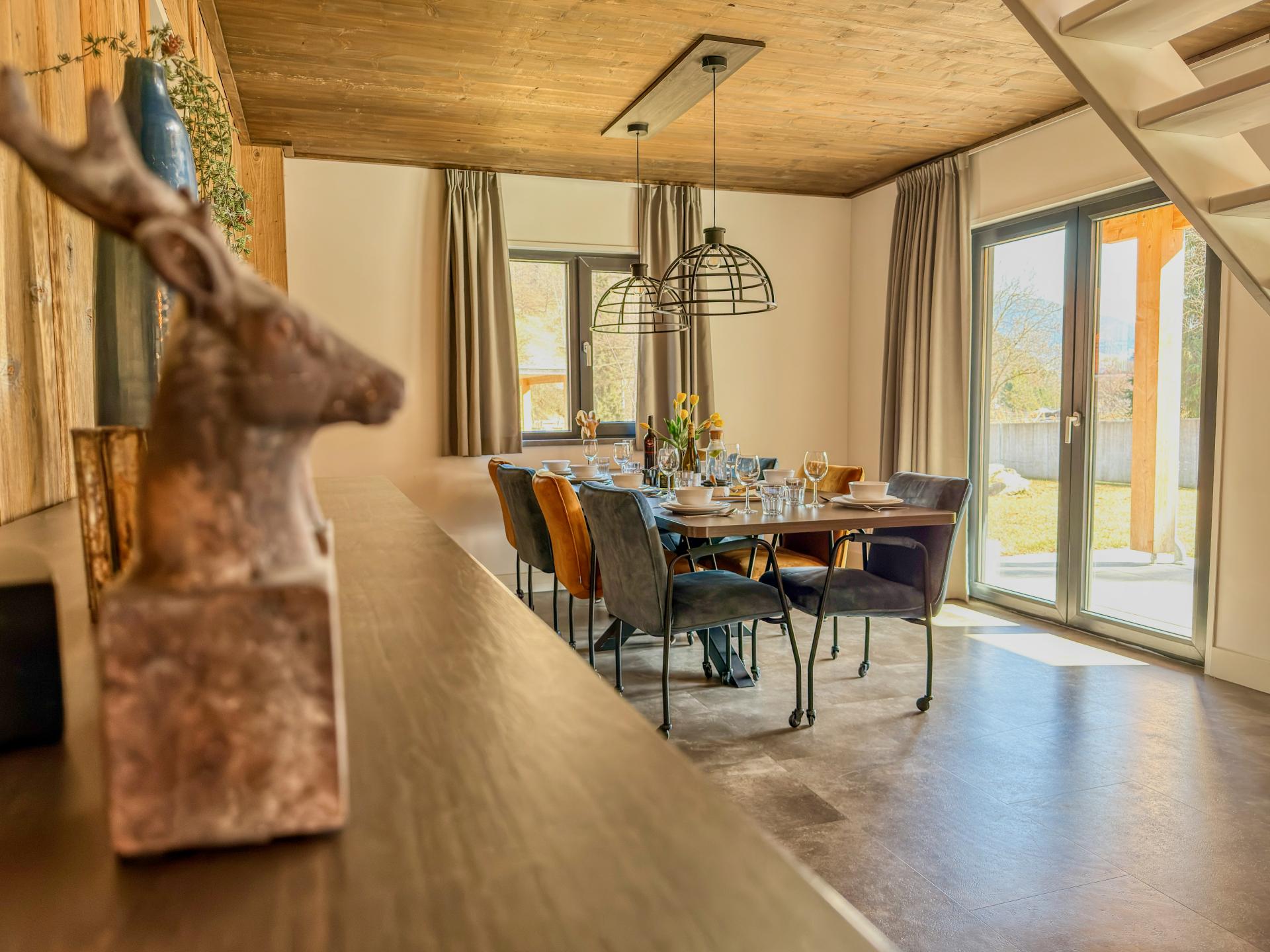 Royaal chalet met sauna en terras vlakbij de Afritzer See voor 8 personen - foto 4
