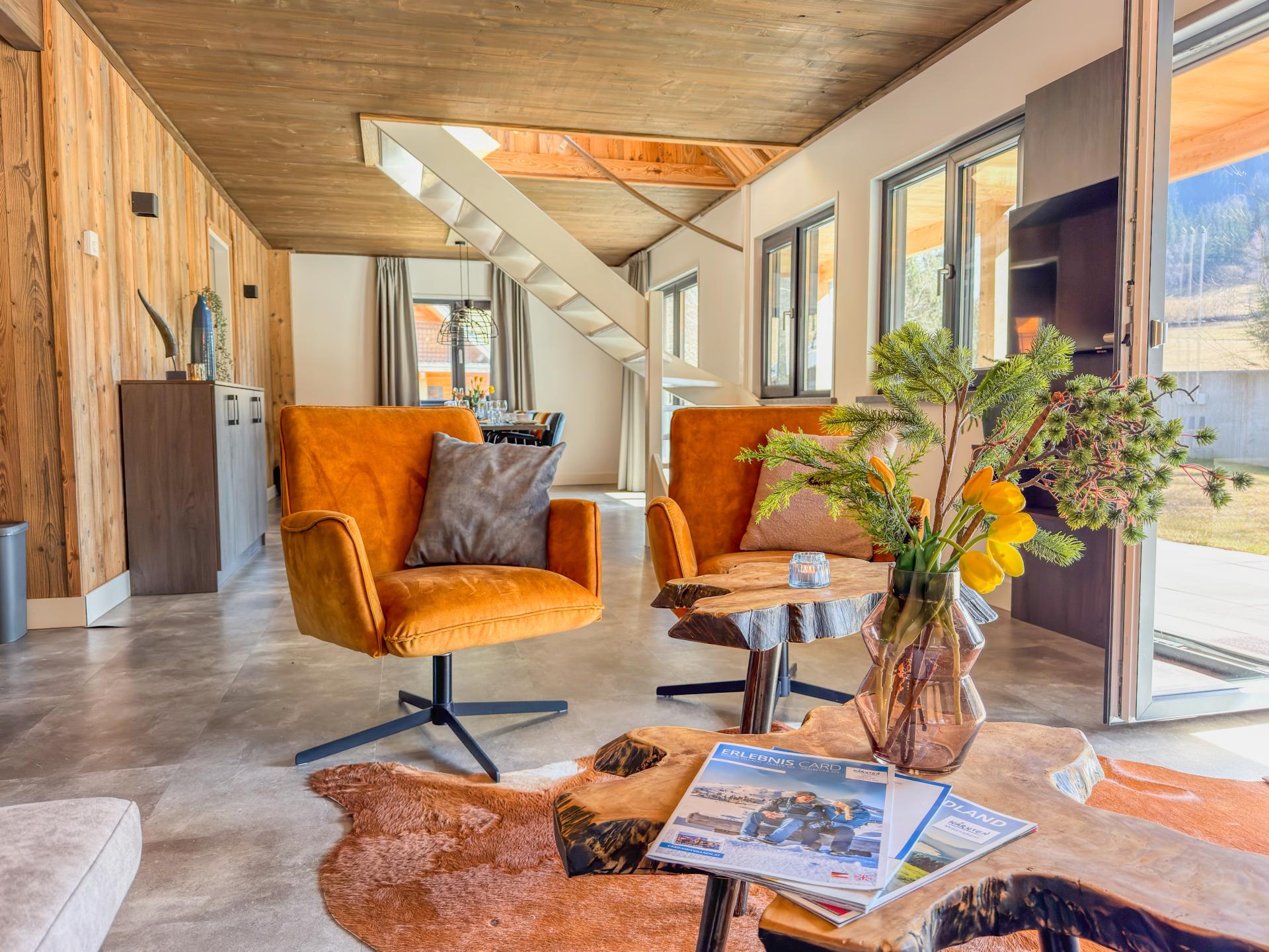 Royaal chalet met sauna en terras vlakbij de Afritzer See voor 8 personen - foto 17