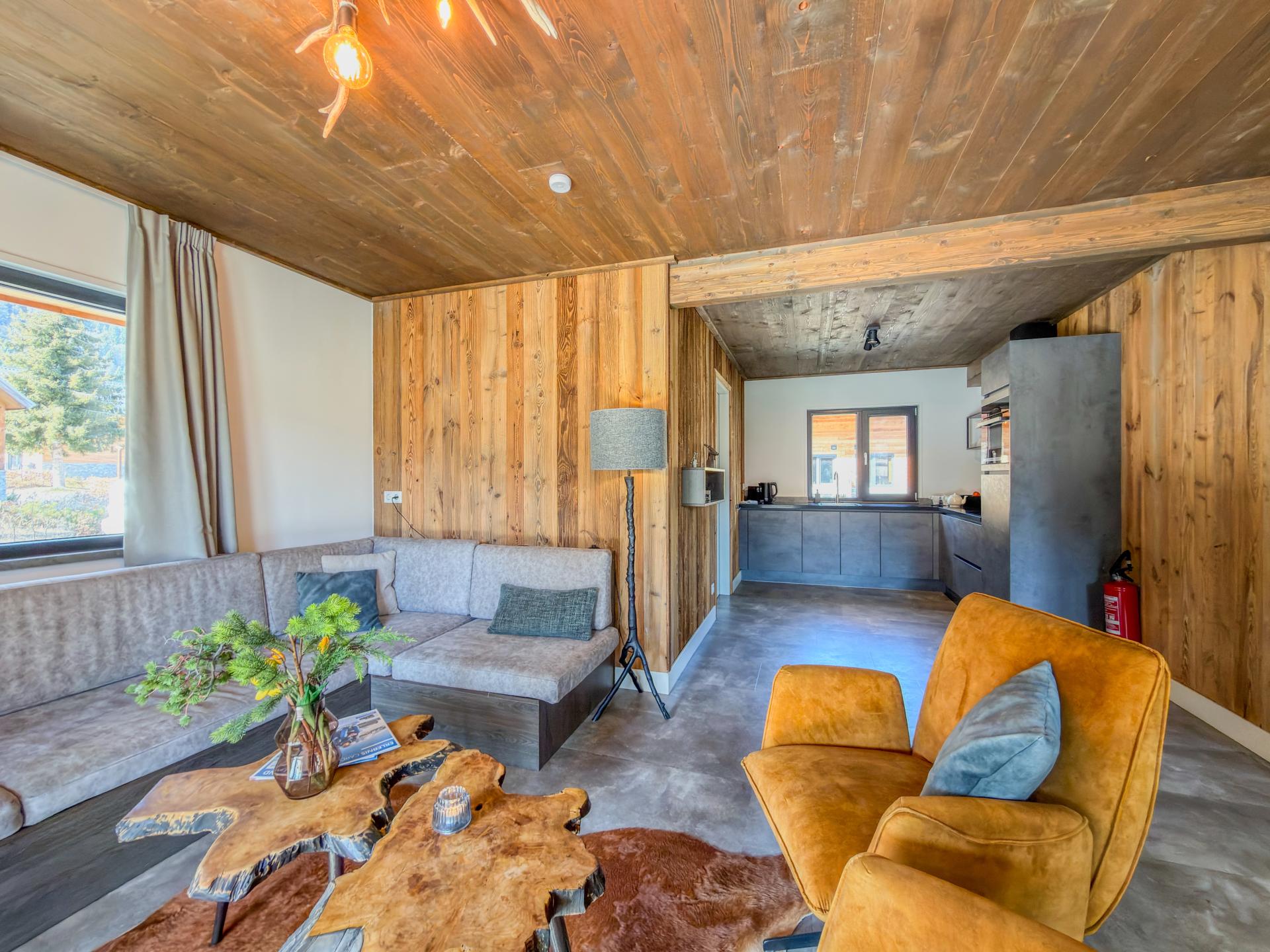 Royaal chalet met sauna en terras vlakbij de Afritzer See voor 8 personen - foto 25